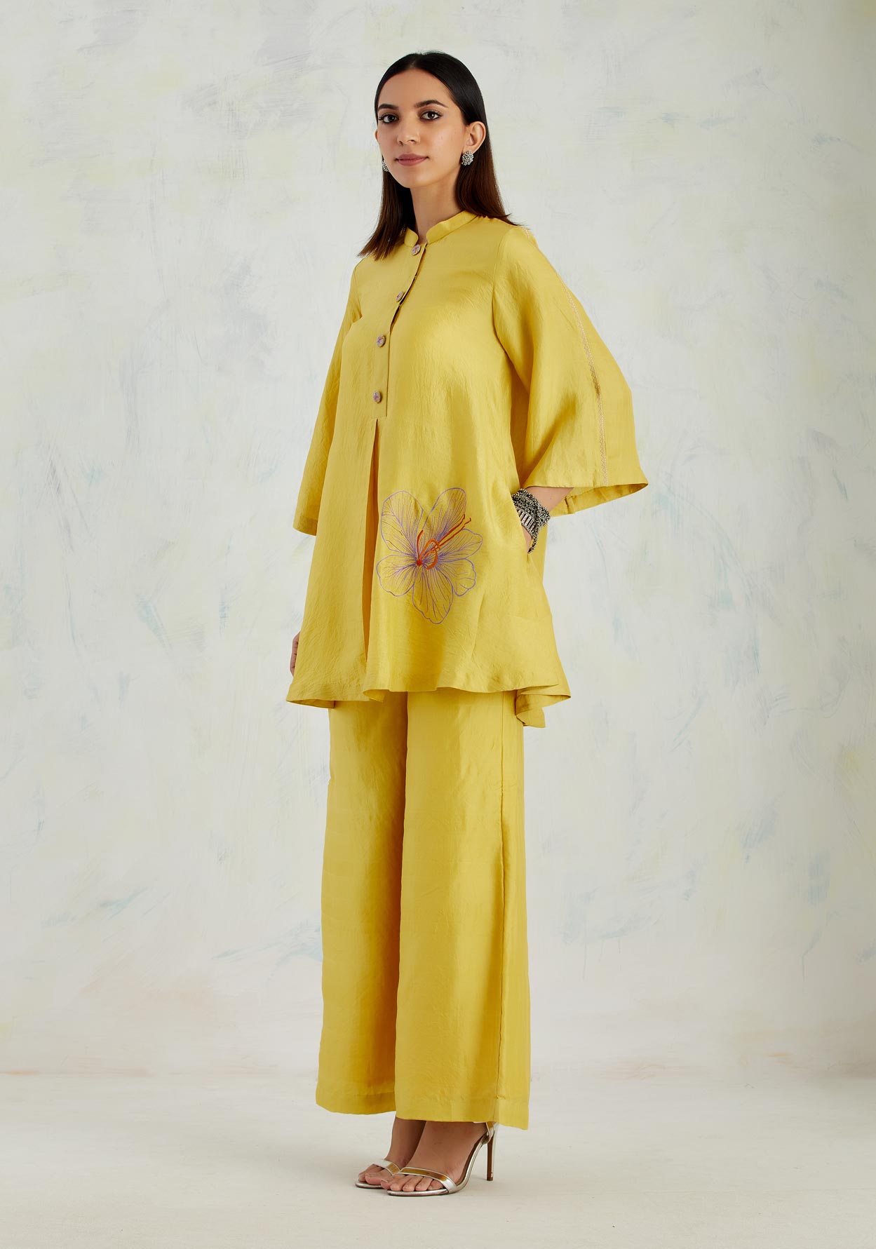 Zafran Yellow Kurta Set