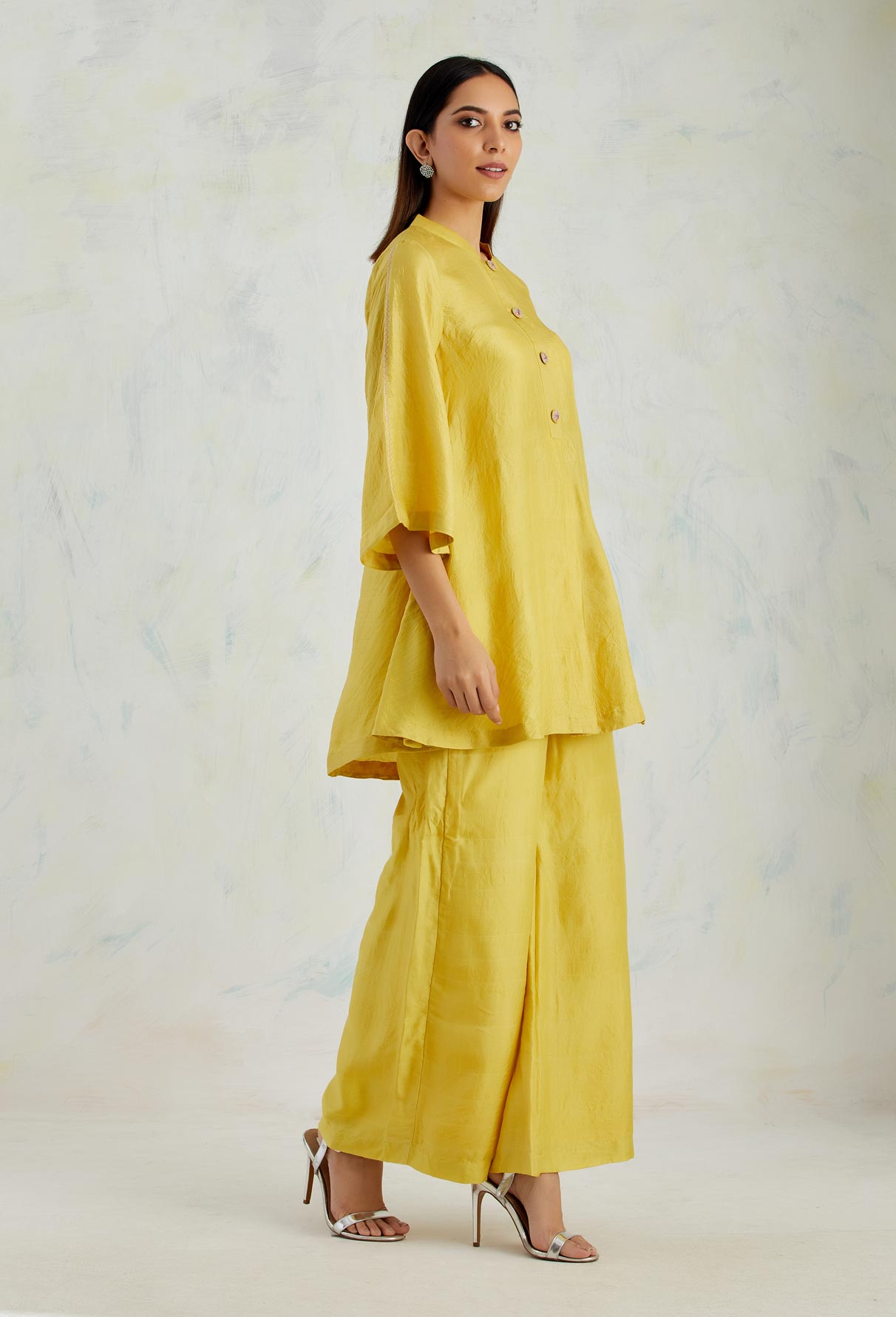 Zafran Yellow Kurta Set