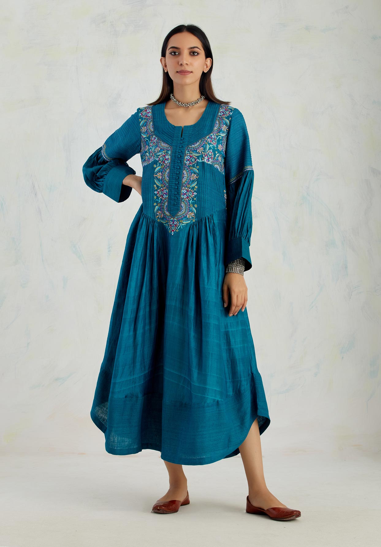 Sozni Blue Dress