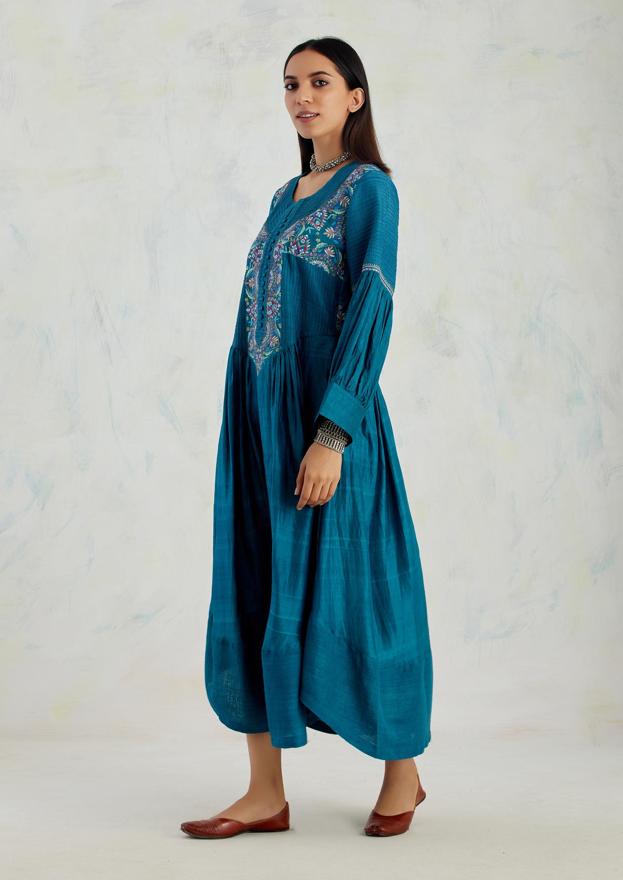 Sozni Blue Dress