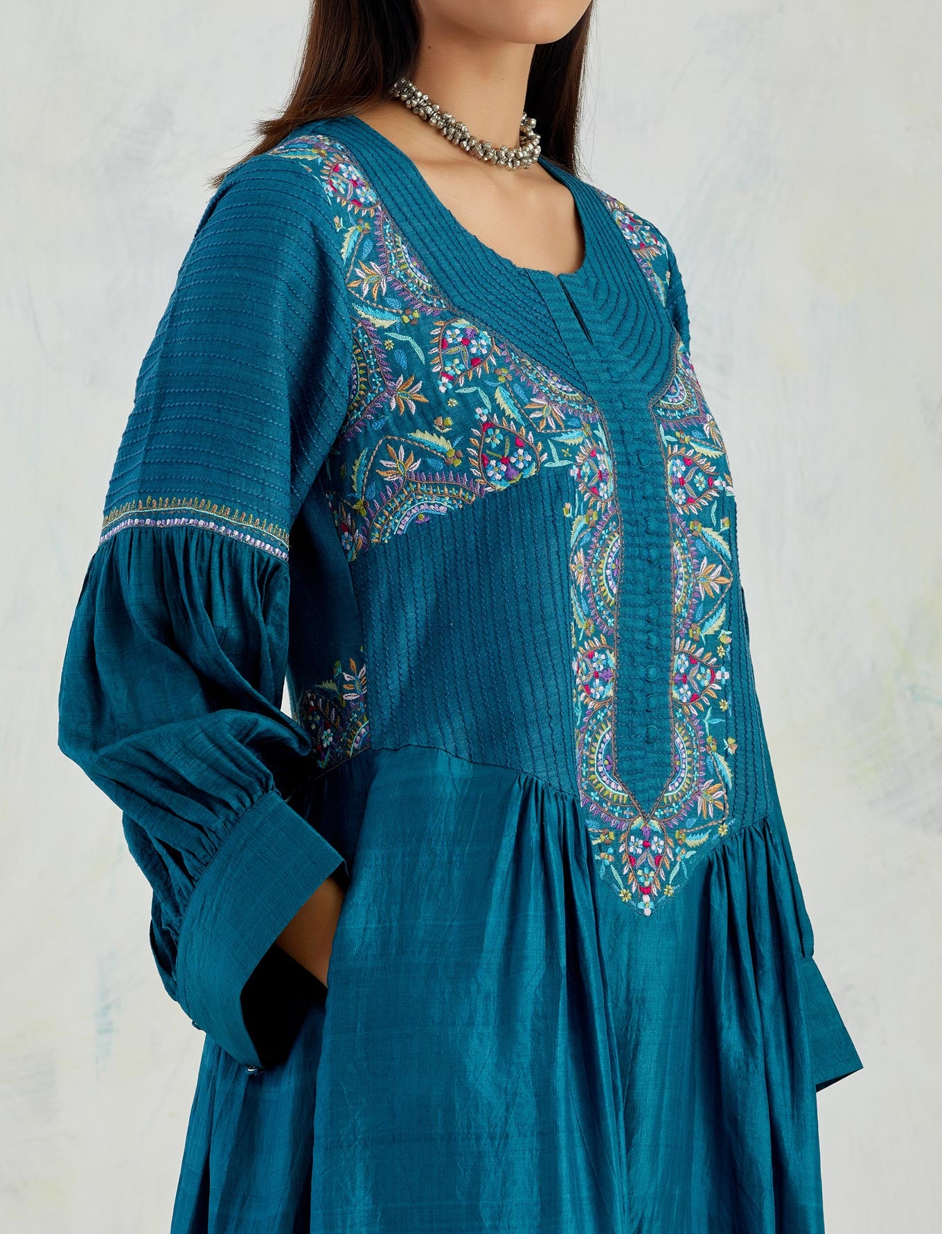 Sozni Blue Dress
