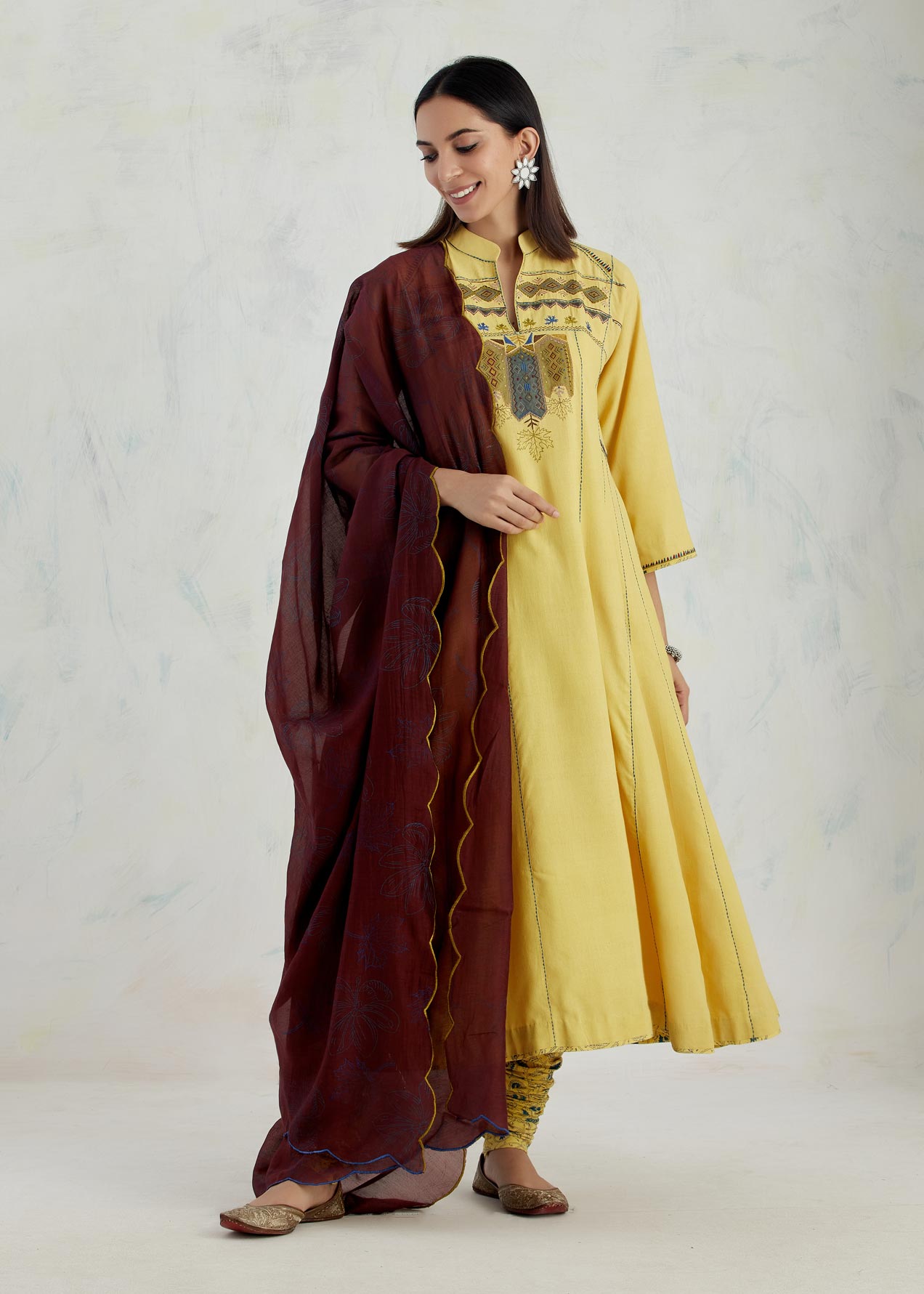 Yellow Gujjar Kurta Set