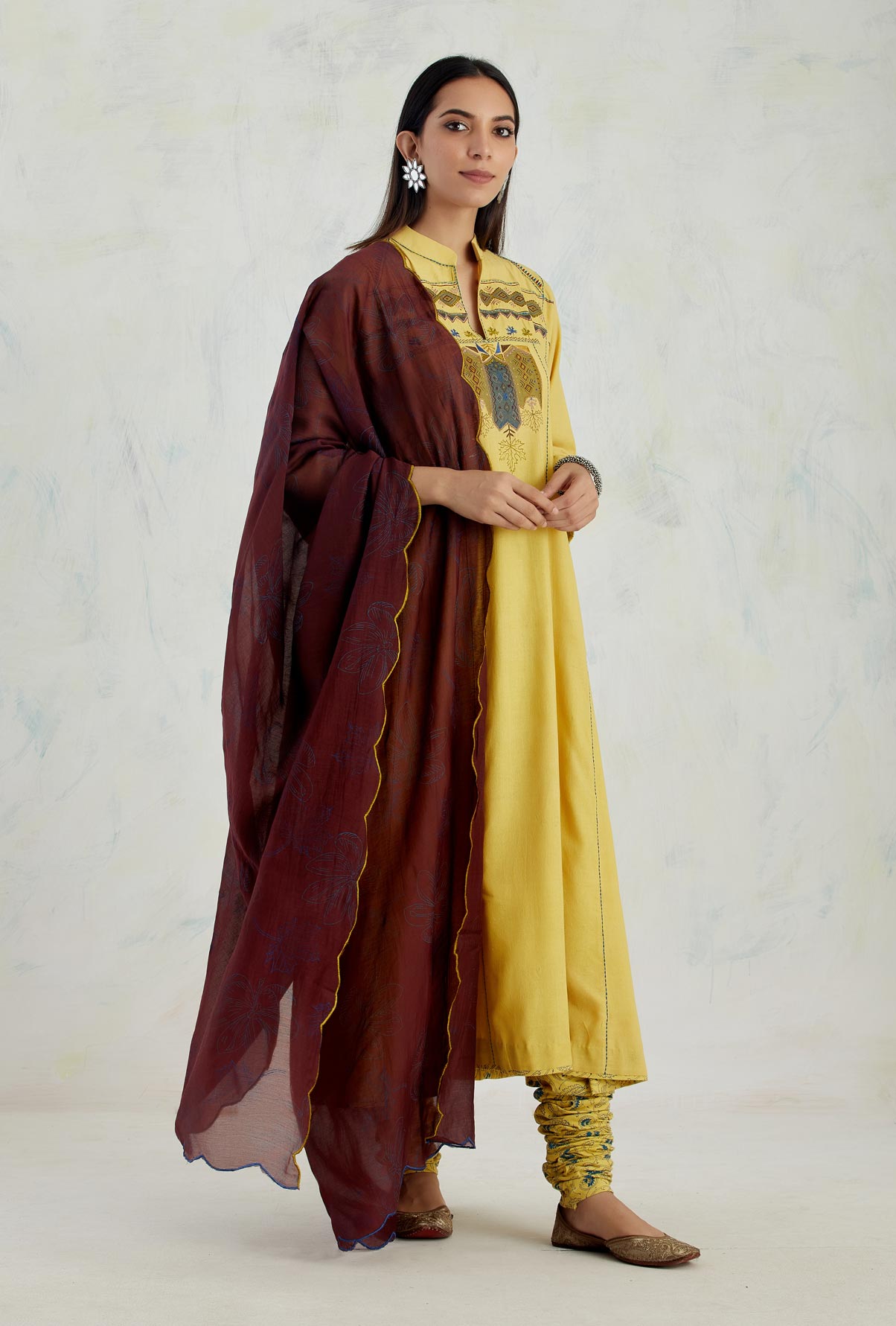 Yellow Gujjar Kurta Set