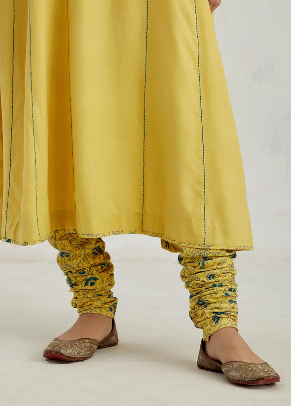 Yellow Gujjar Kurta Set