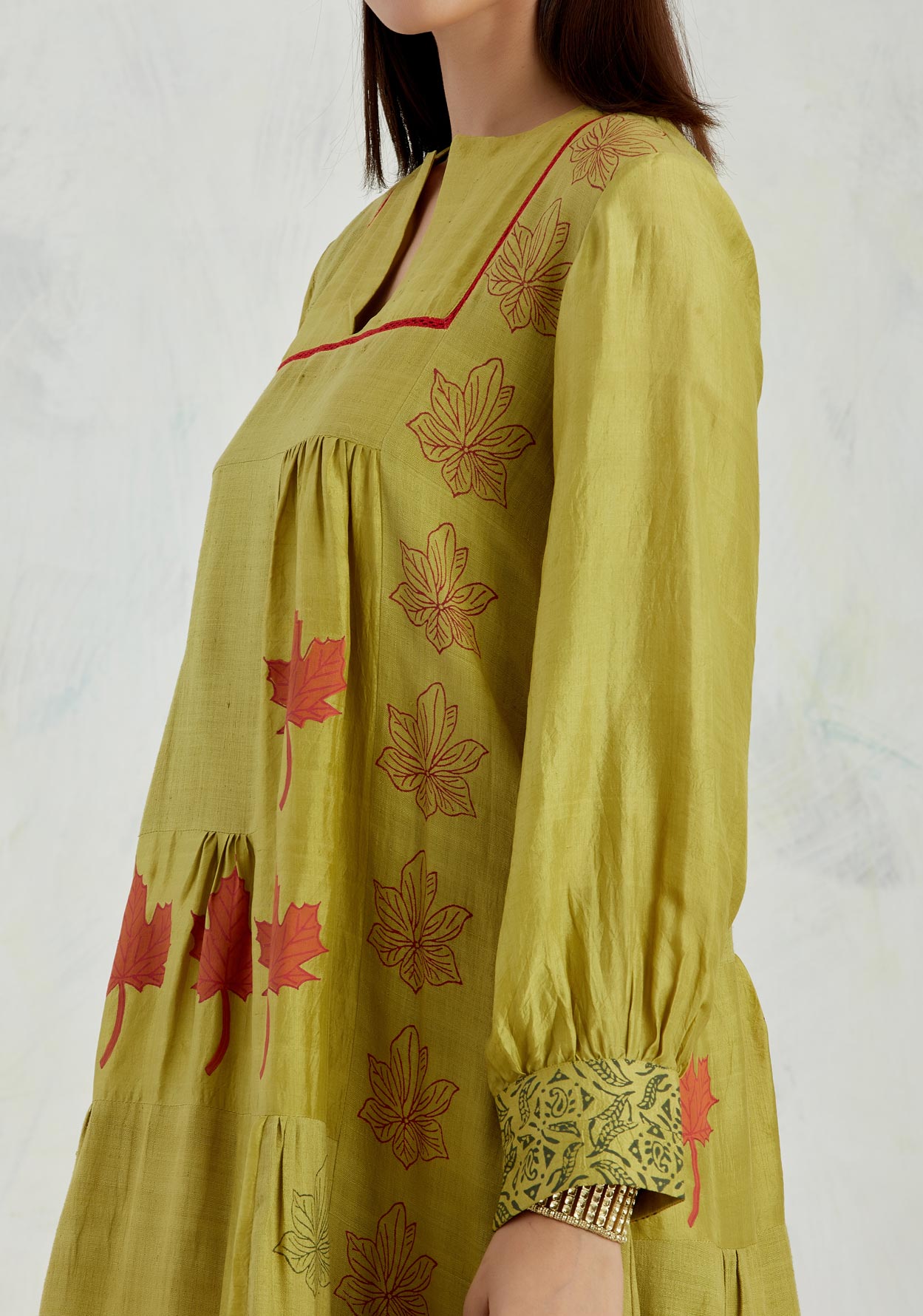 Autumn Chinar Dress