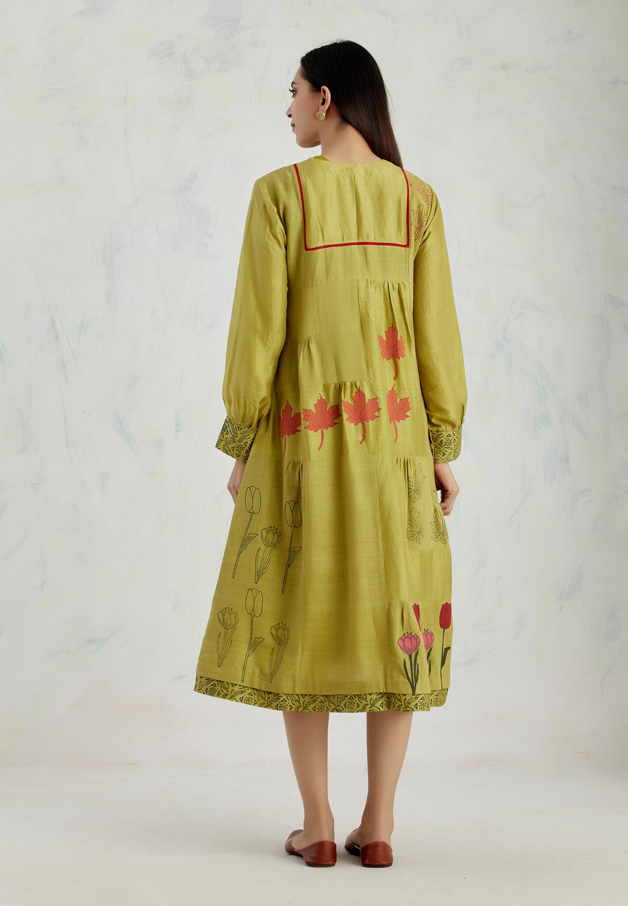 Autumn Chinar Dress