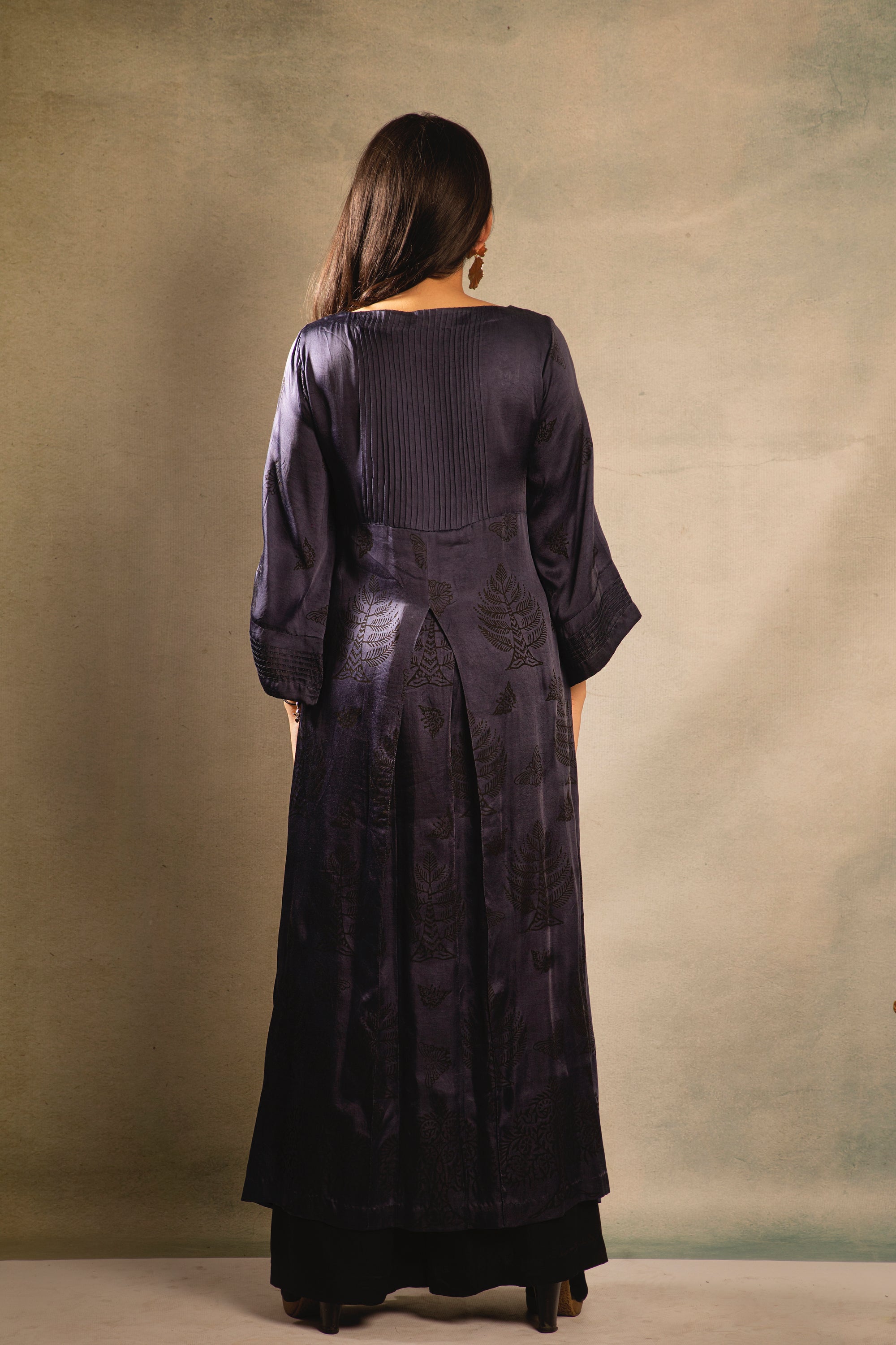 Indigo Moon Embroidered Tunic