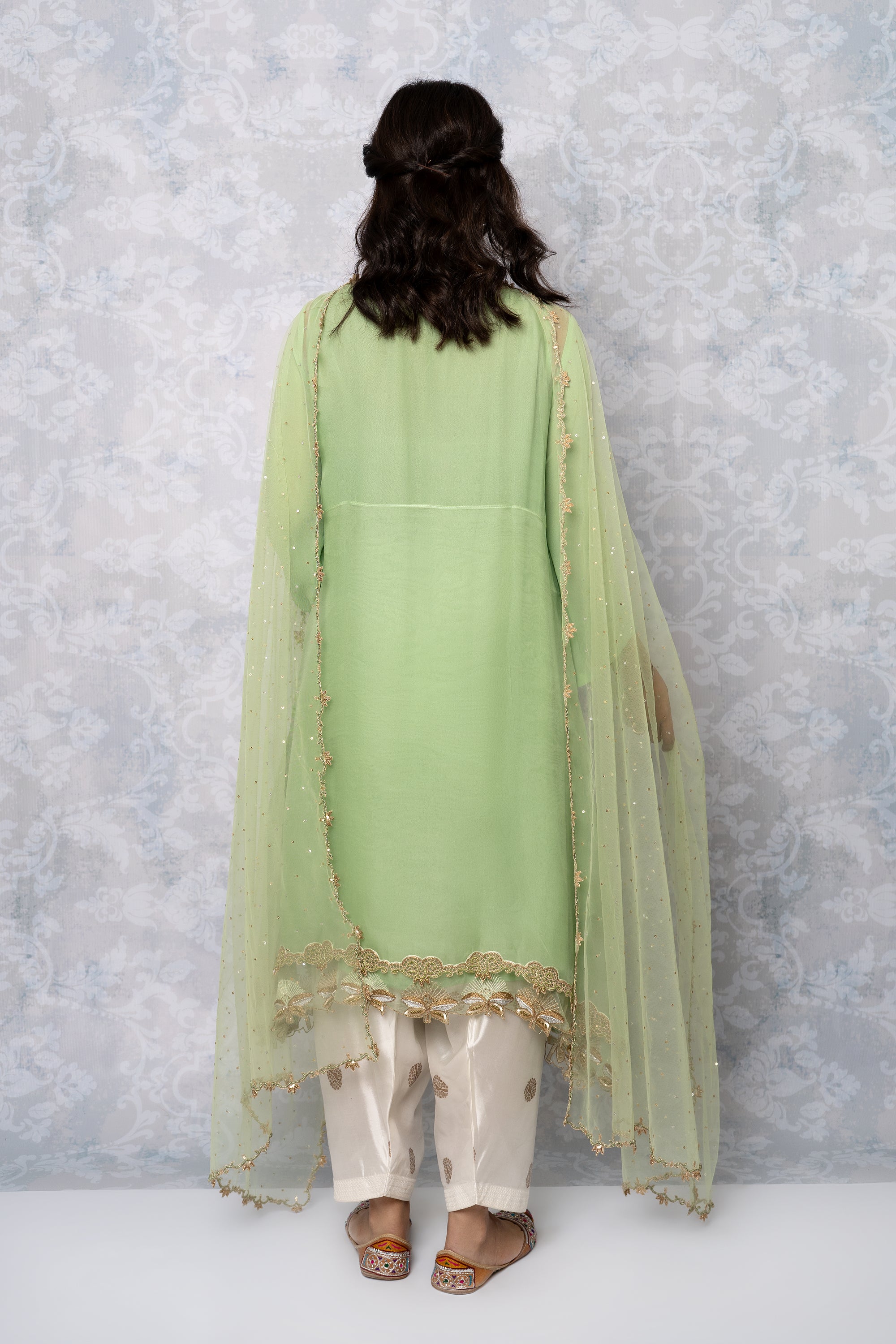 Soft Green Kurta Set