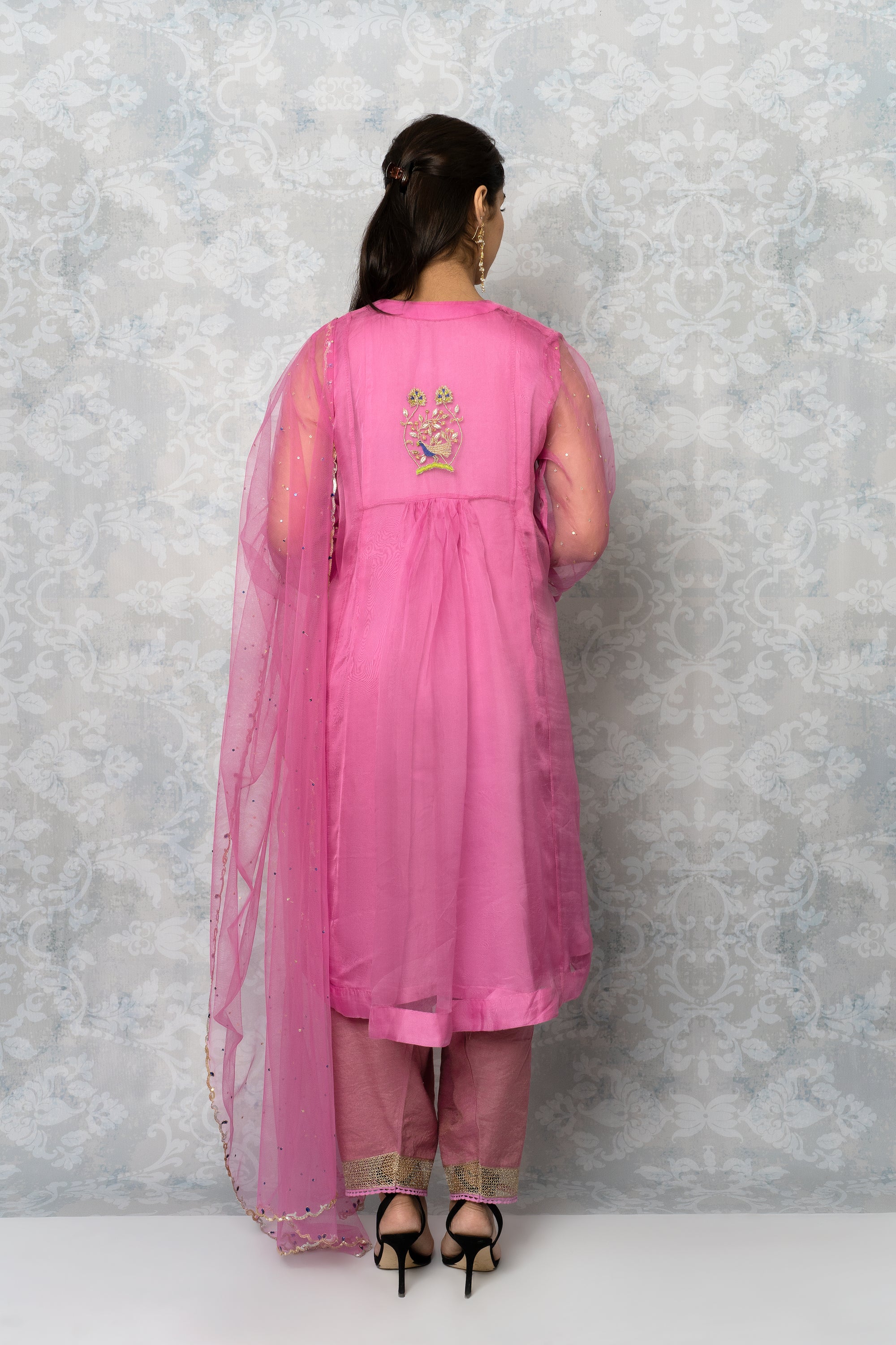 Fuchsia Shagun Kurta Set