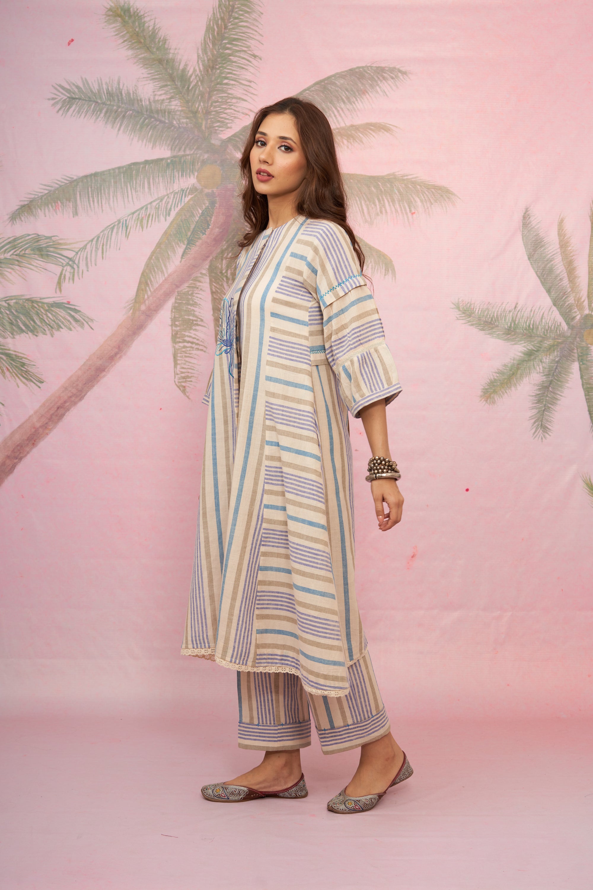 Tropical Streak Pants