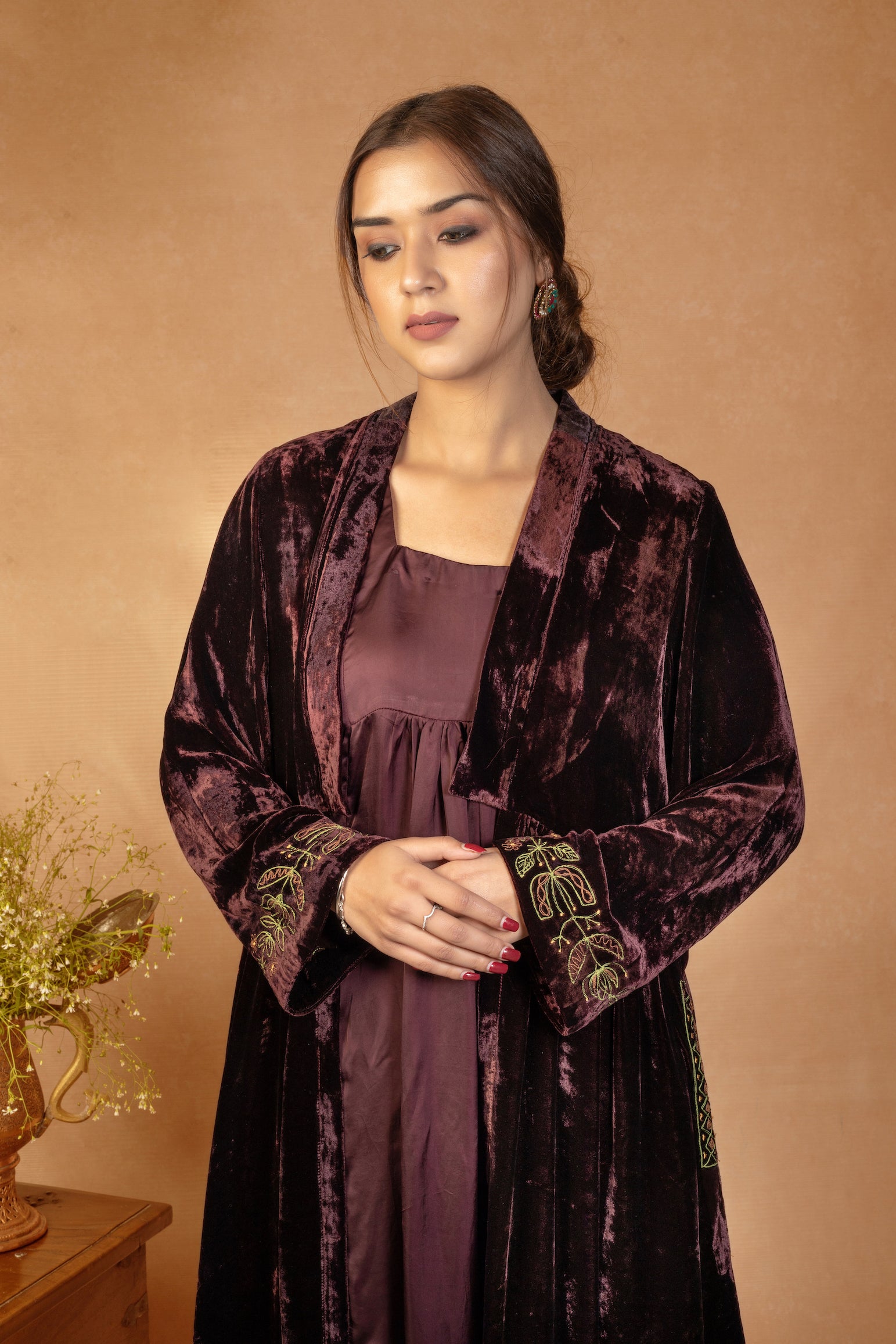 Garnet Duster Coat