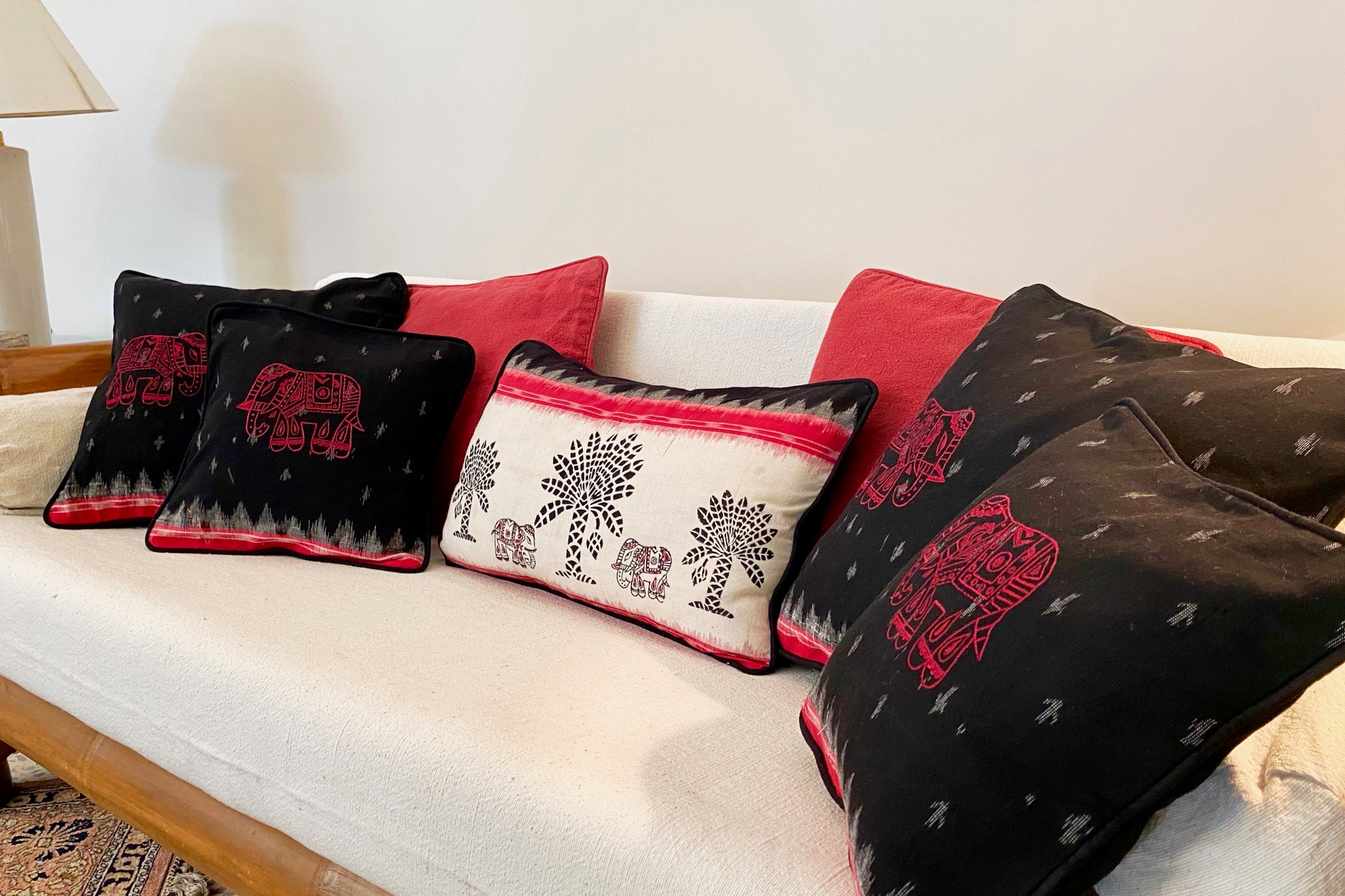 The Elephant Cushion Cover Set