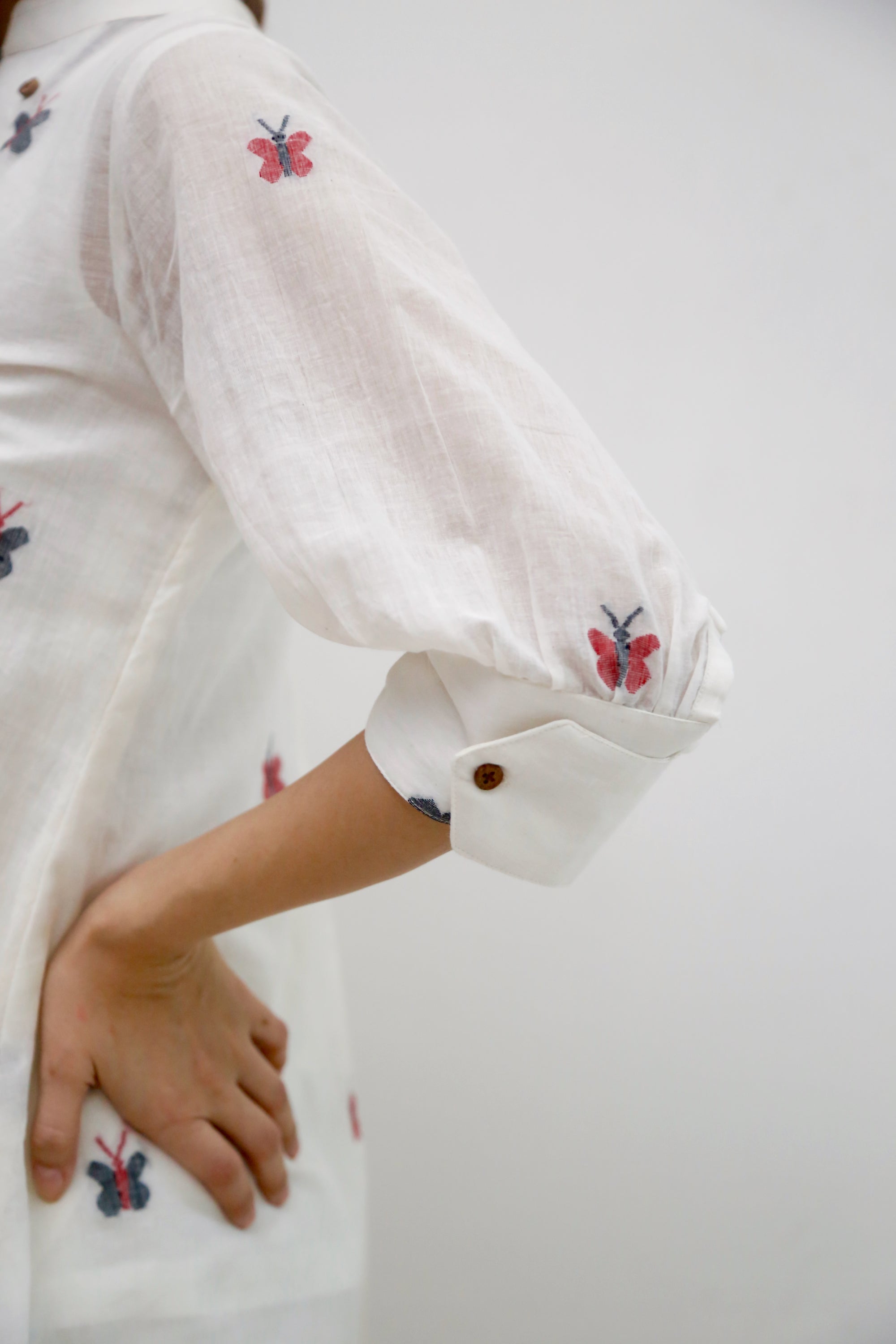 Off White Garden Top