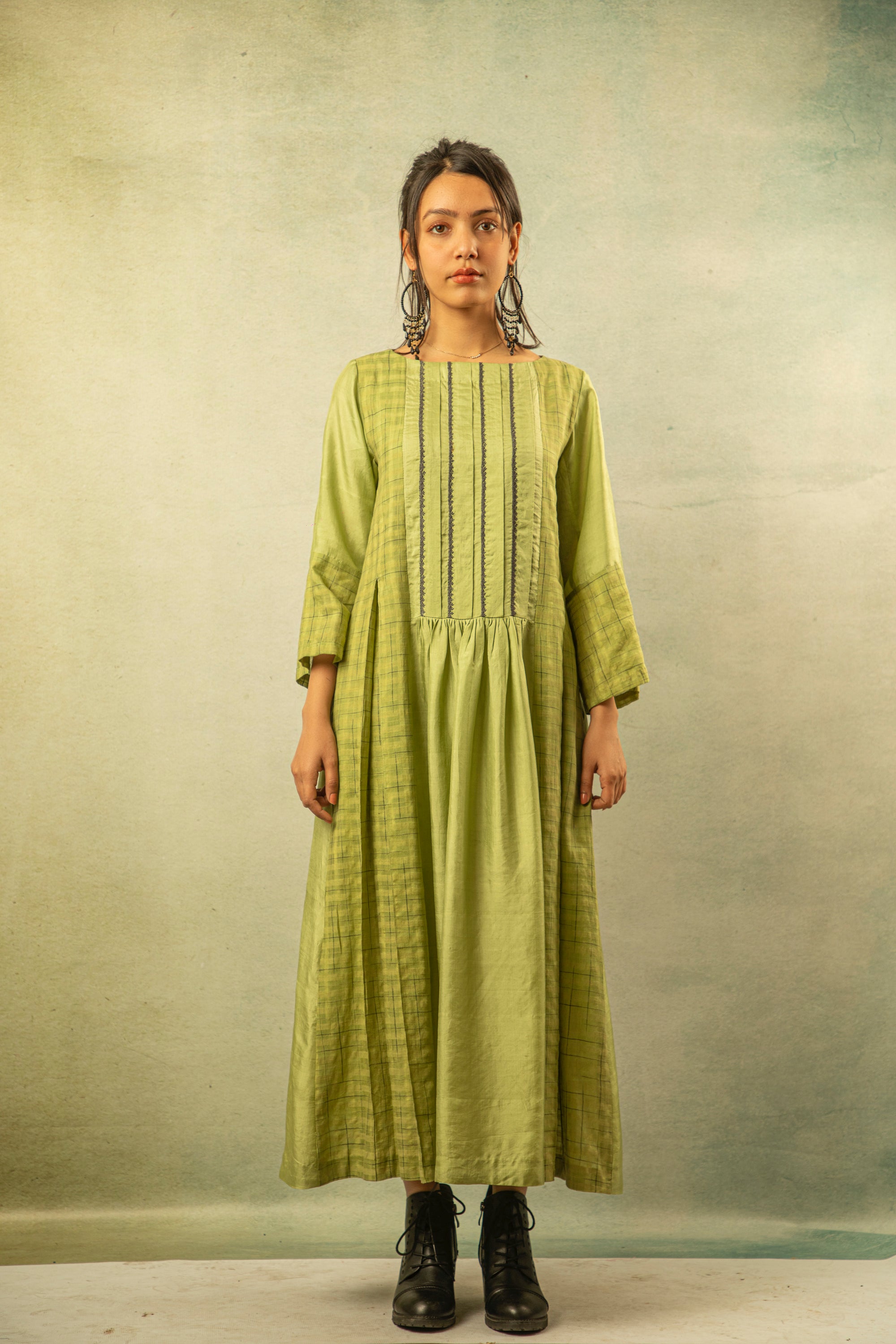 Green Prasine Dress