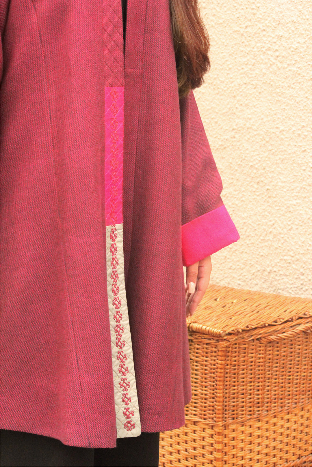 Majenta Tweed Jacket