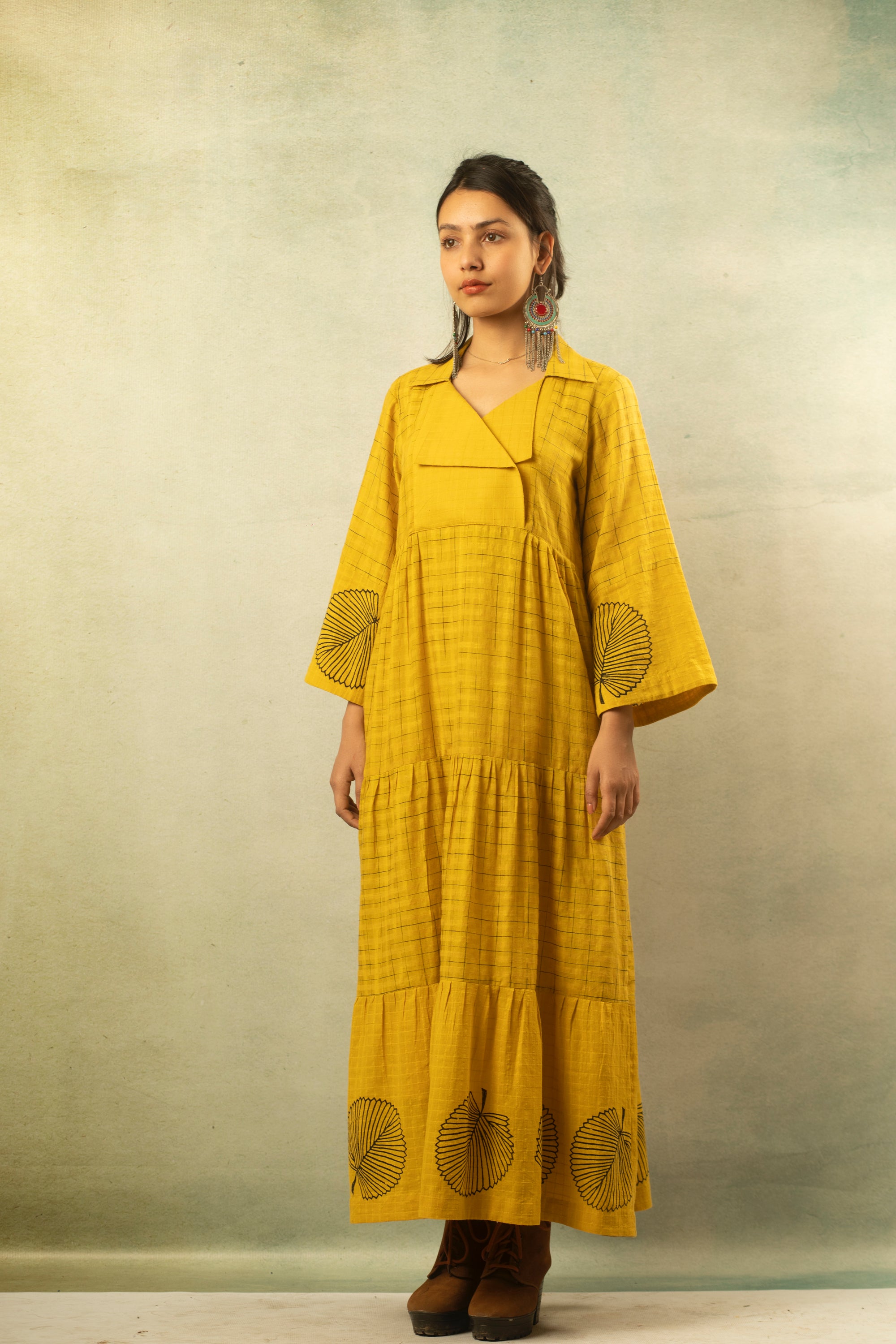 Yellow Sunflower Dress