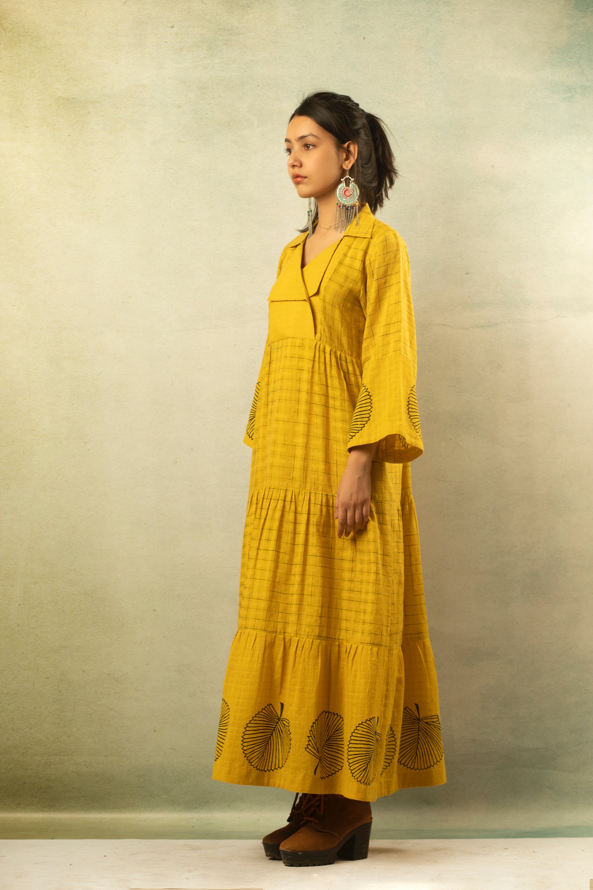 Yellow Sunflower Dress