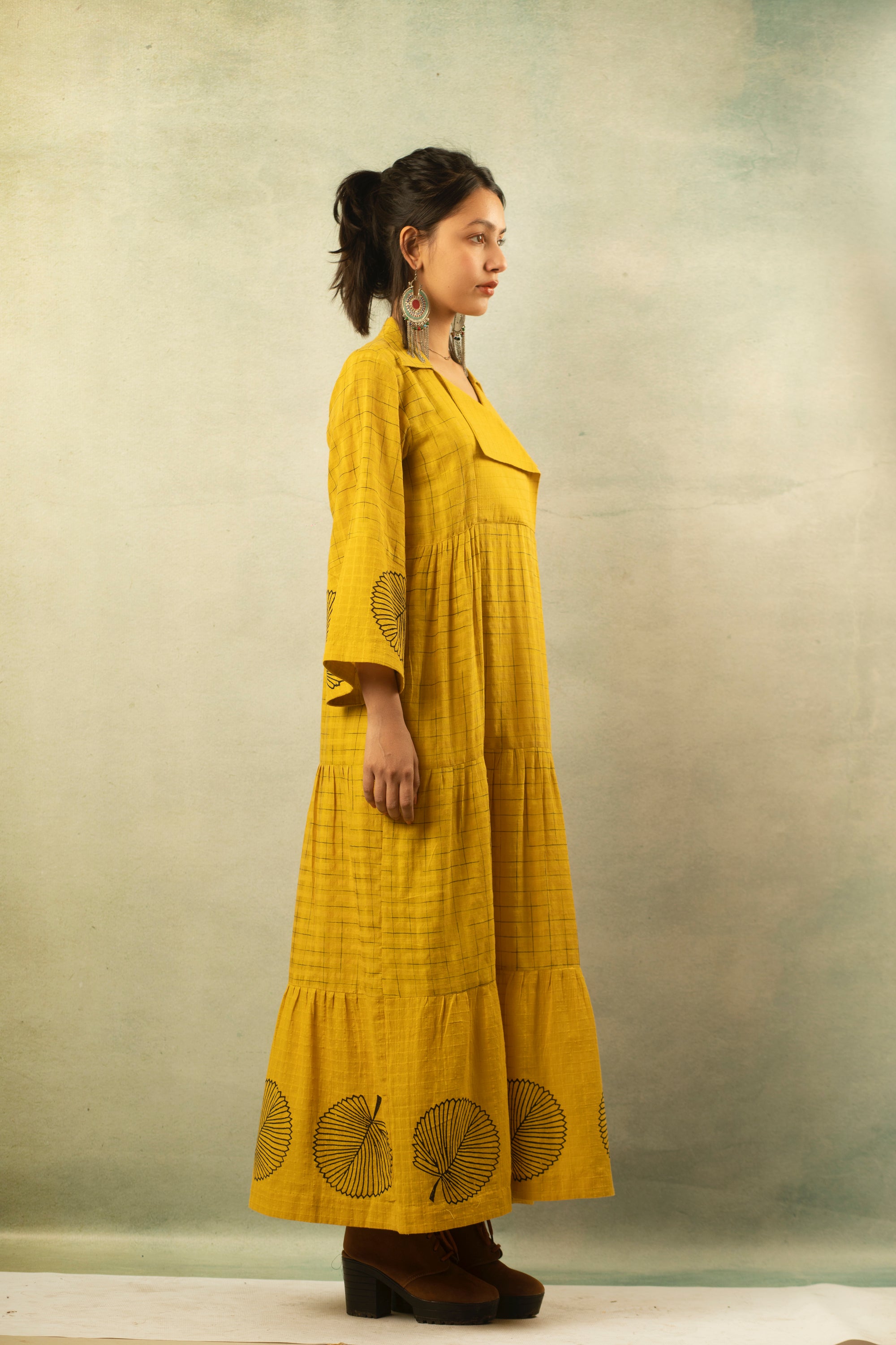 Yellow Sunflower Dress