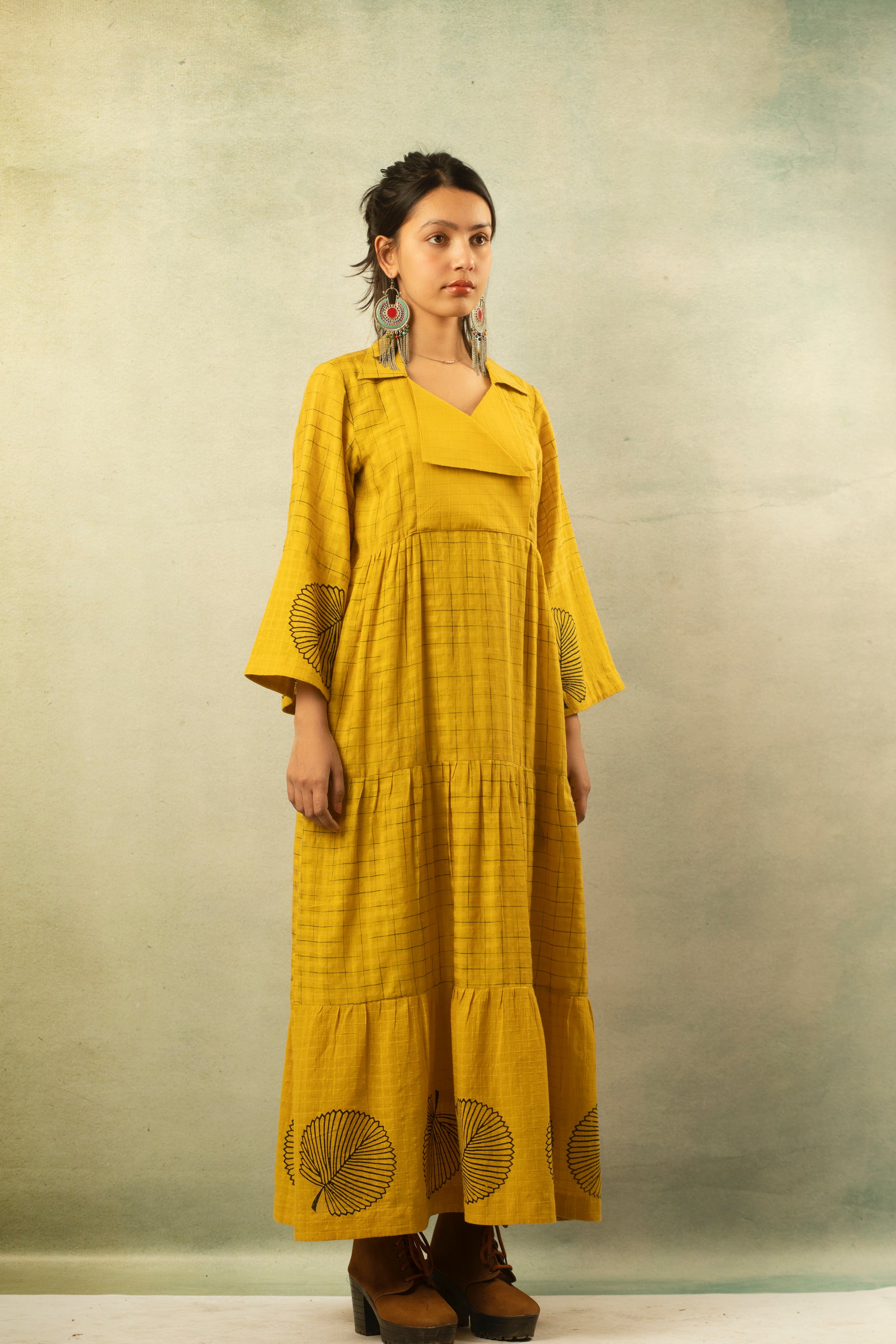 Yellow Sunflower Dress