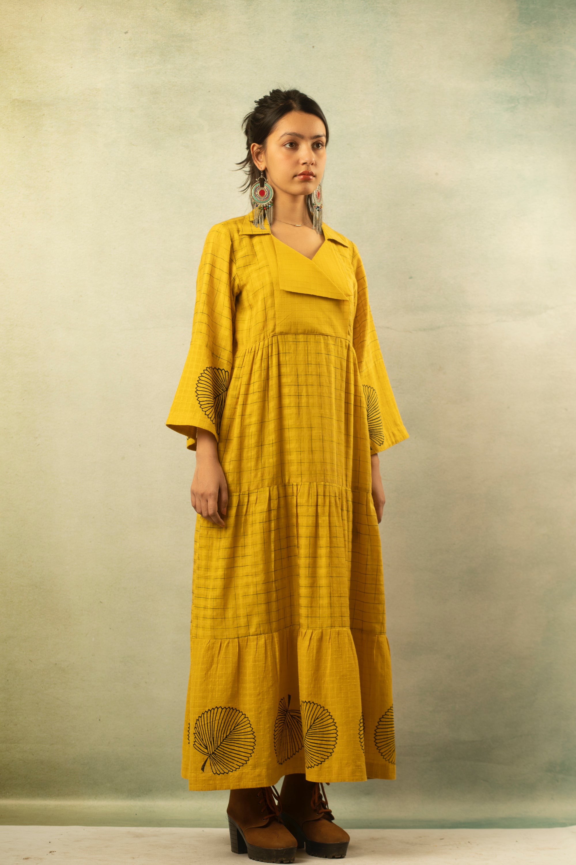 Yellow Sunflower Dress