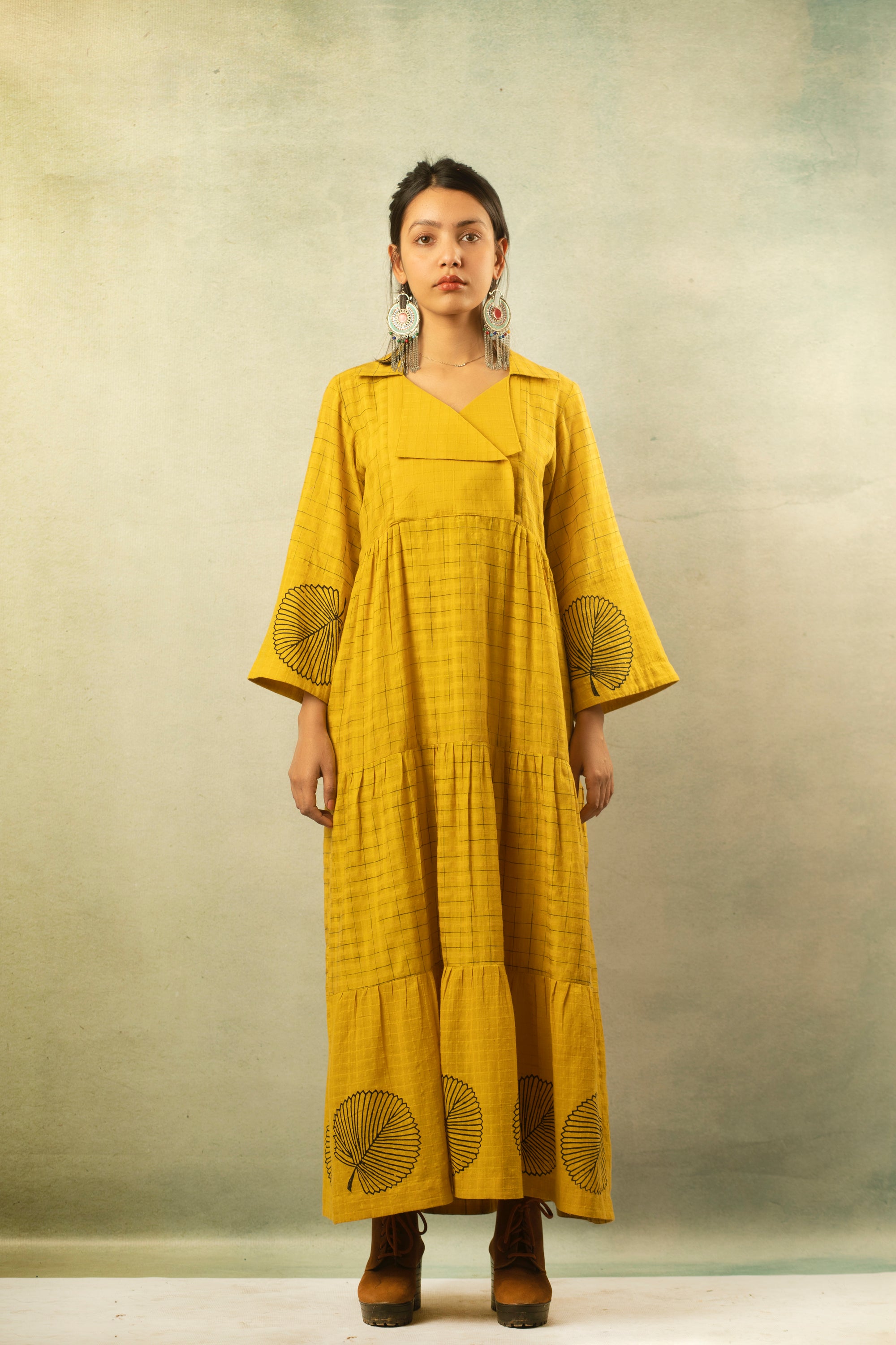 Yellow Sunflower Dress