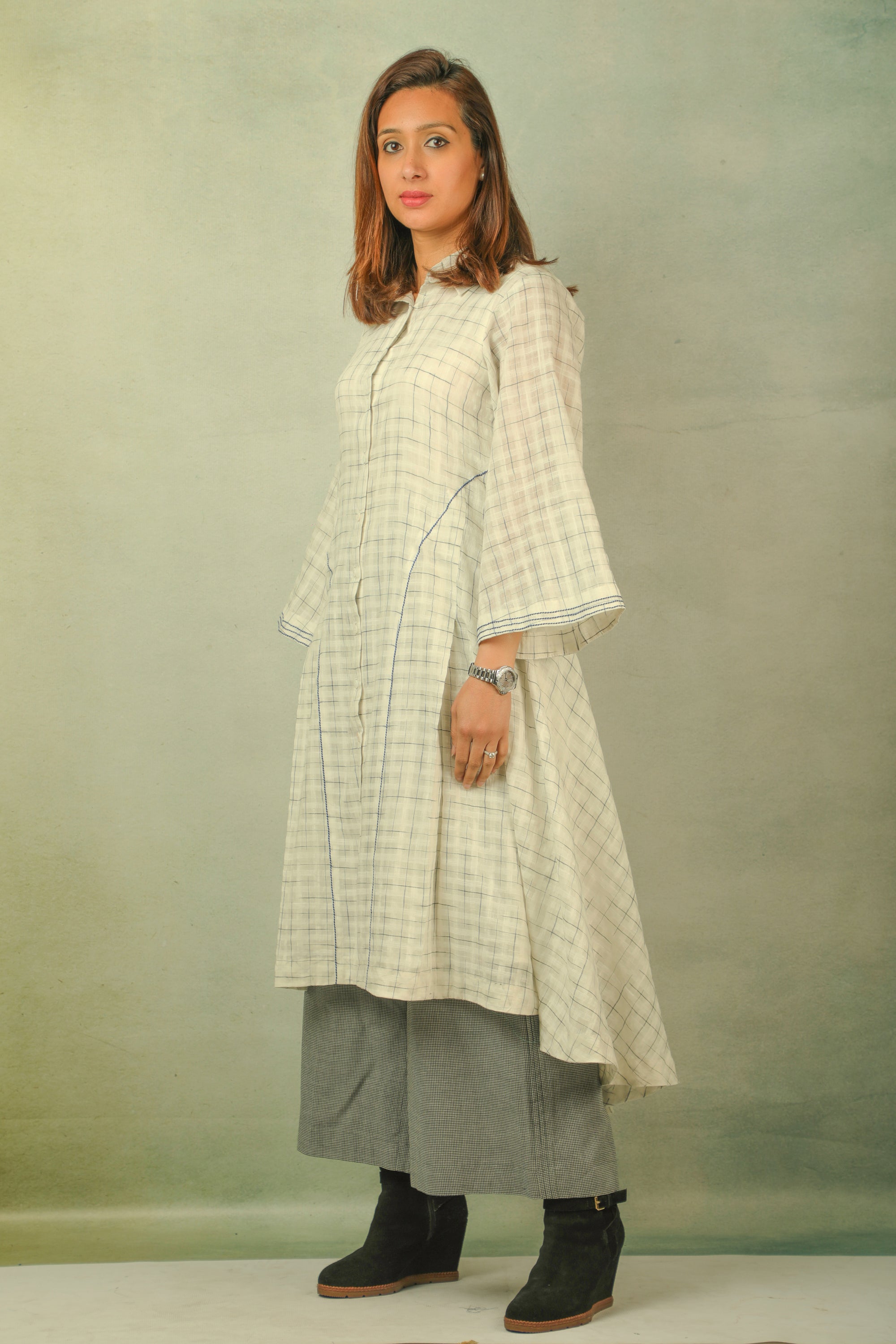 White Snowdrops Dress