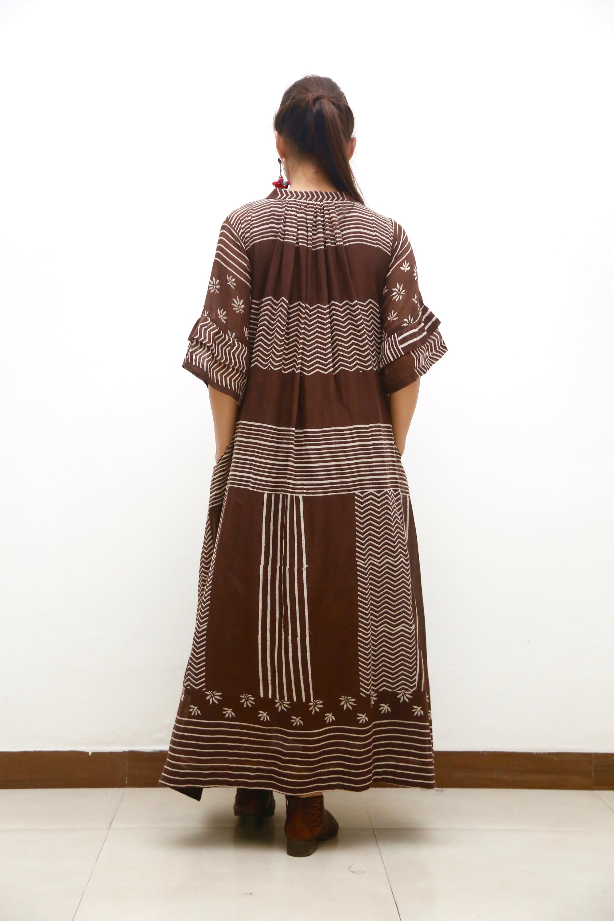 Ektara Brown Dress