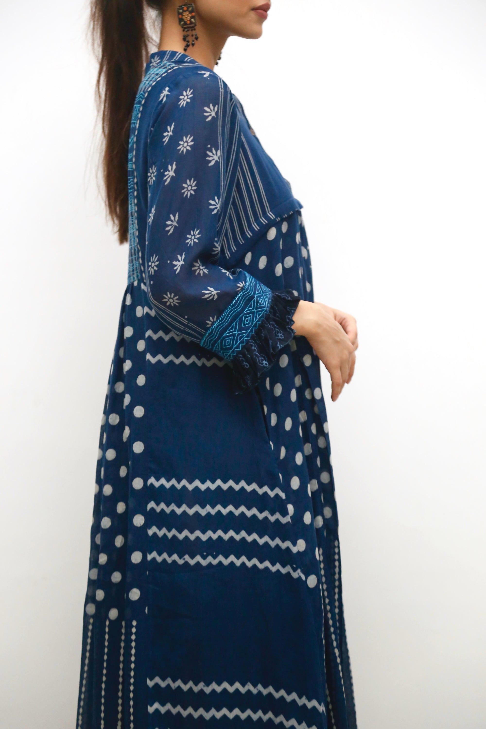 Manjira Indigo Dress