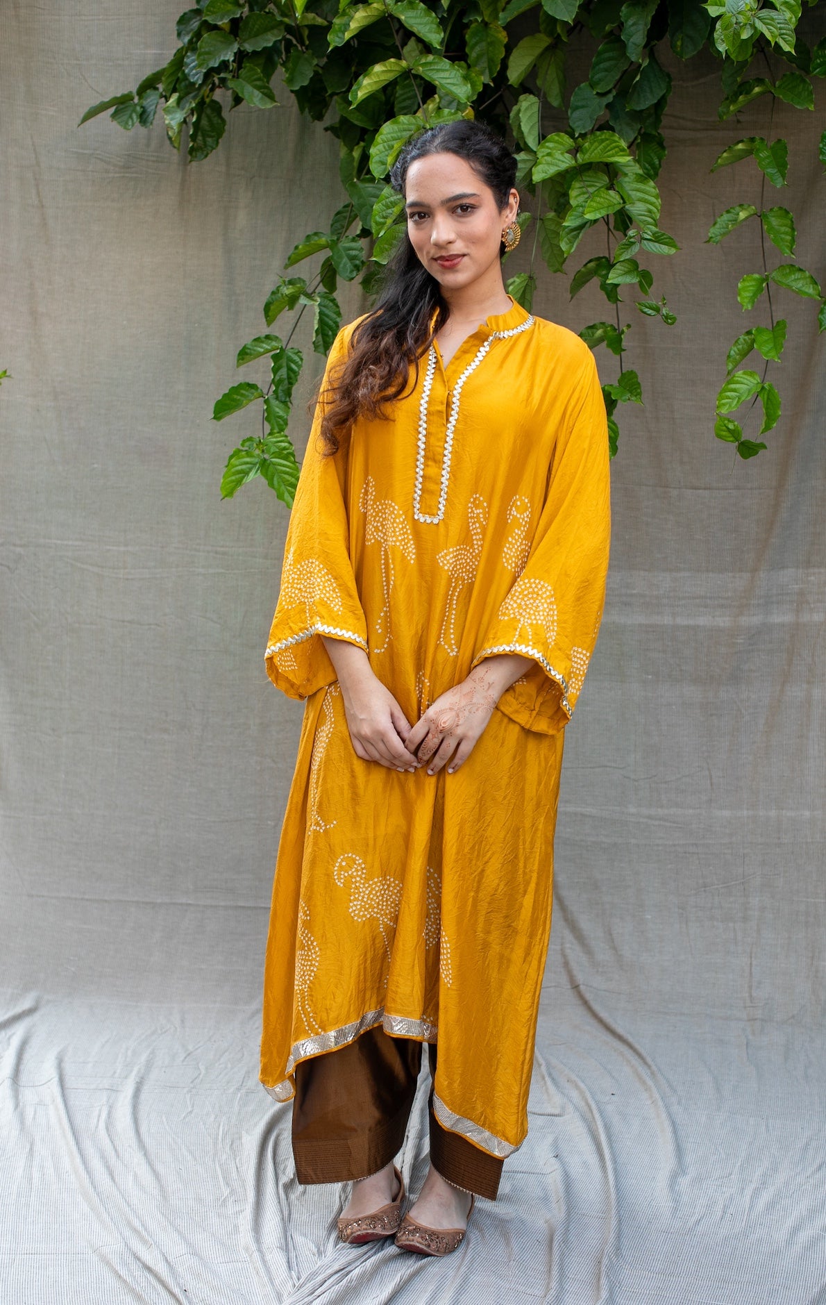 Bandhni Flamingo