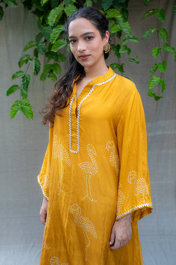 Bandhni Flamingo