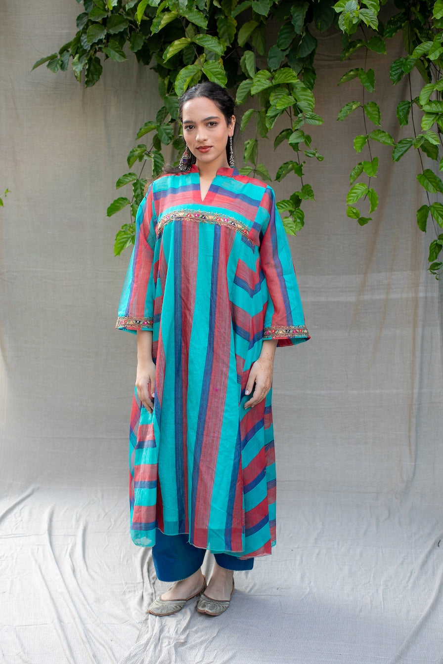 Chanderi Stripes