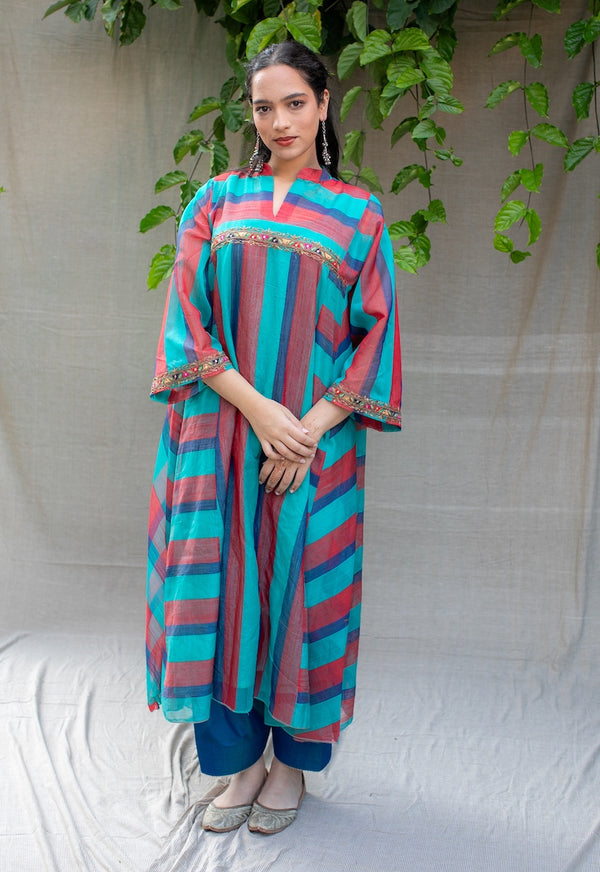 Chanderi Stripes