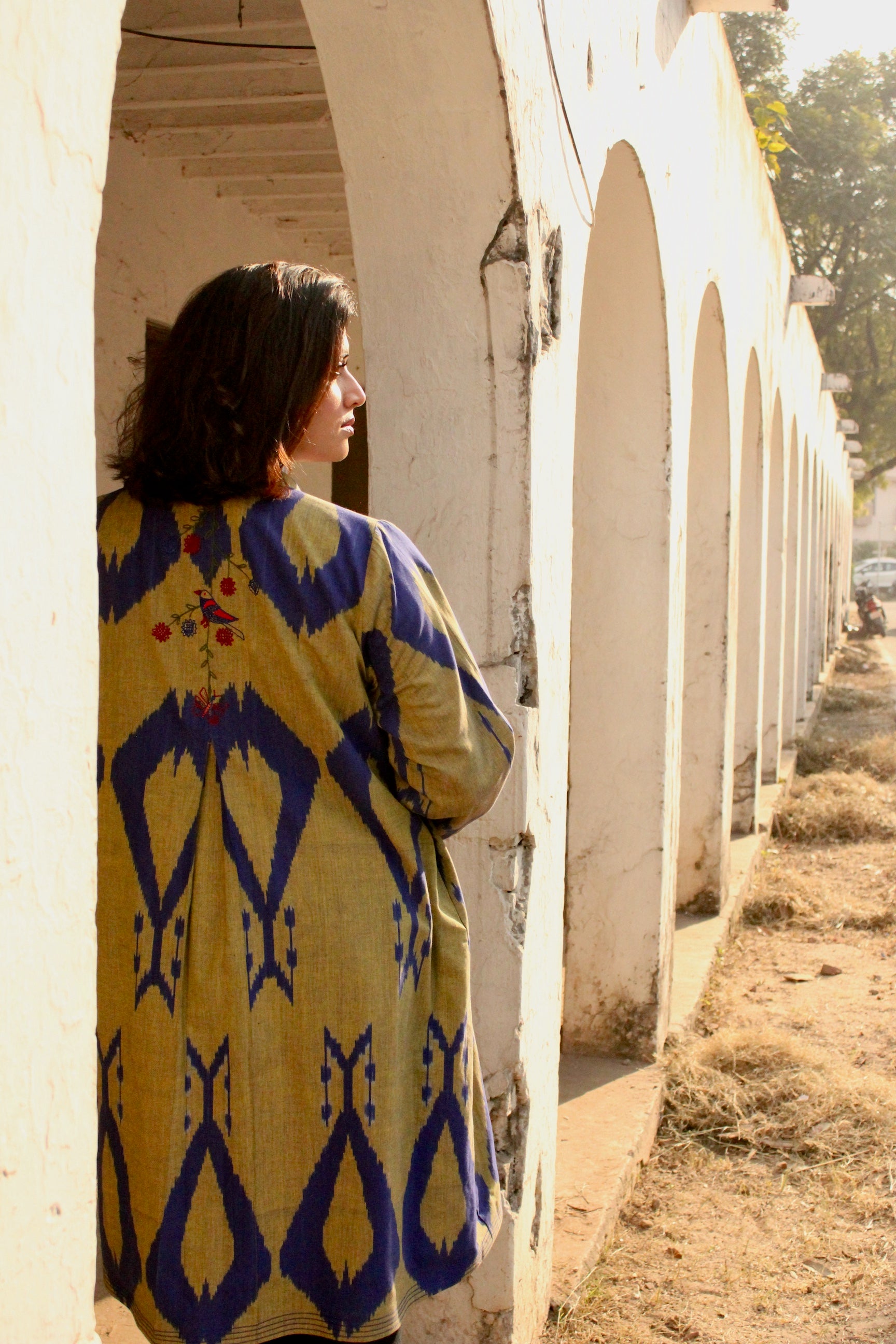 Green and Cobalt Pink