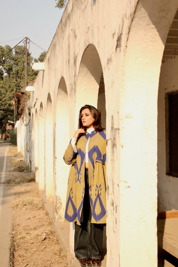 Green and Cobalt Pink