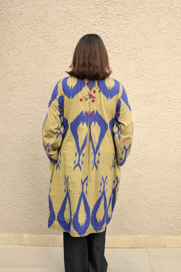 Green and Cobalt Pink