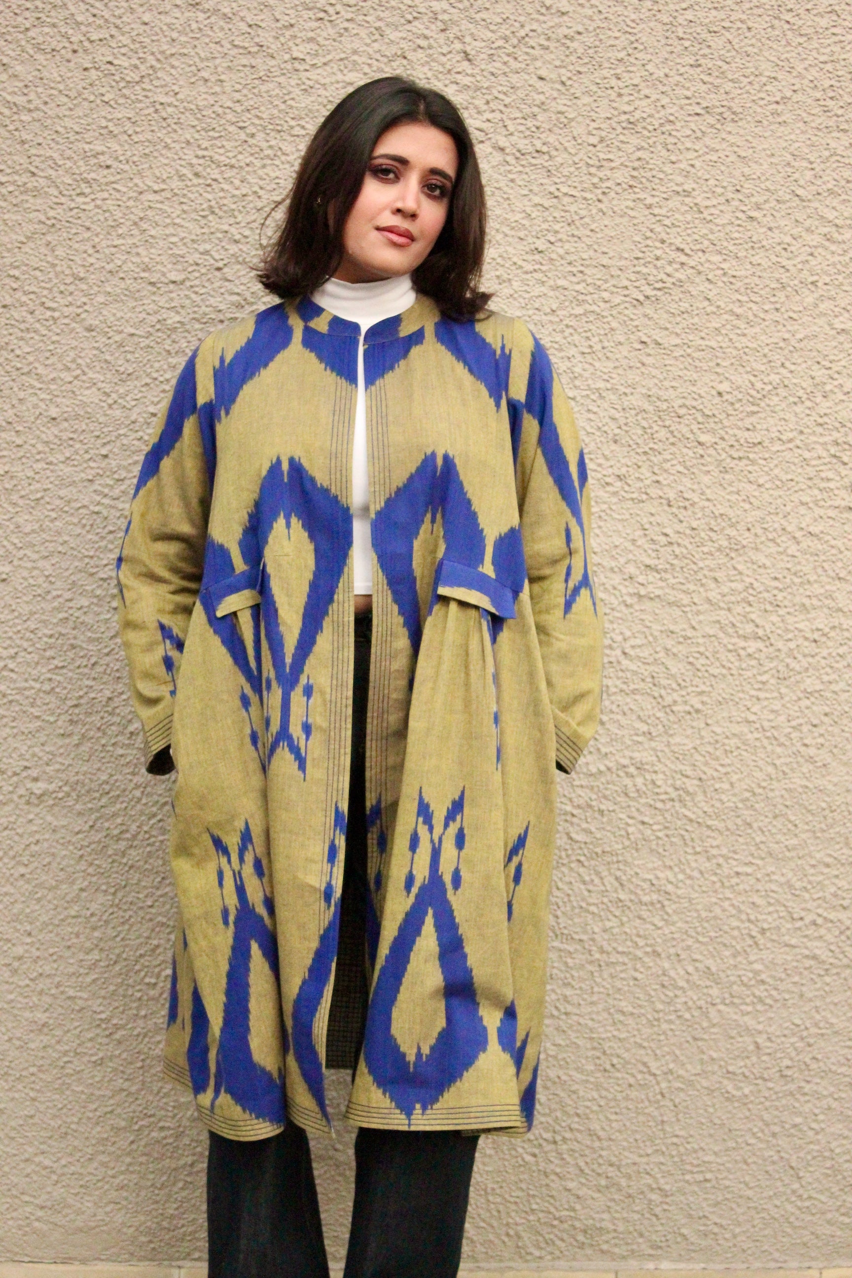 Green and Cobalt Pink