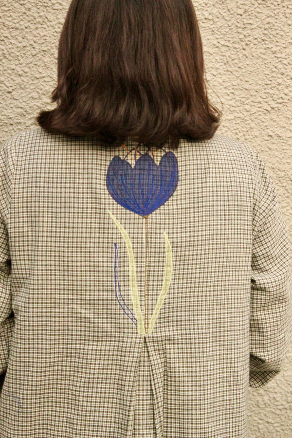 Green and Cobalt Pink