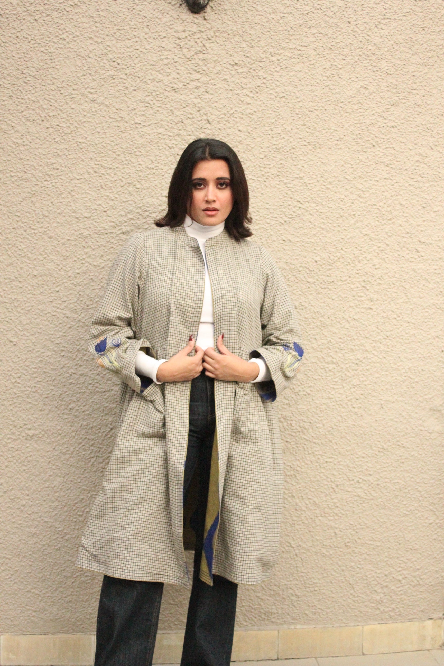 Green and Cobalt Pink