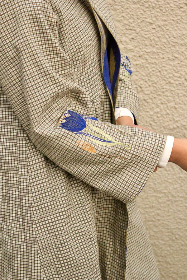 Green and Cobalt Pink