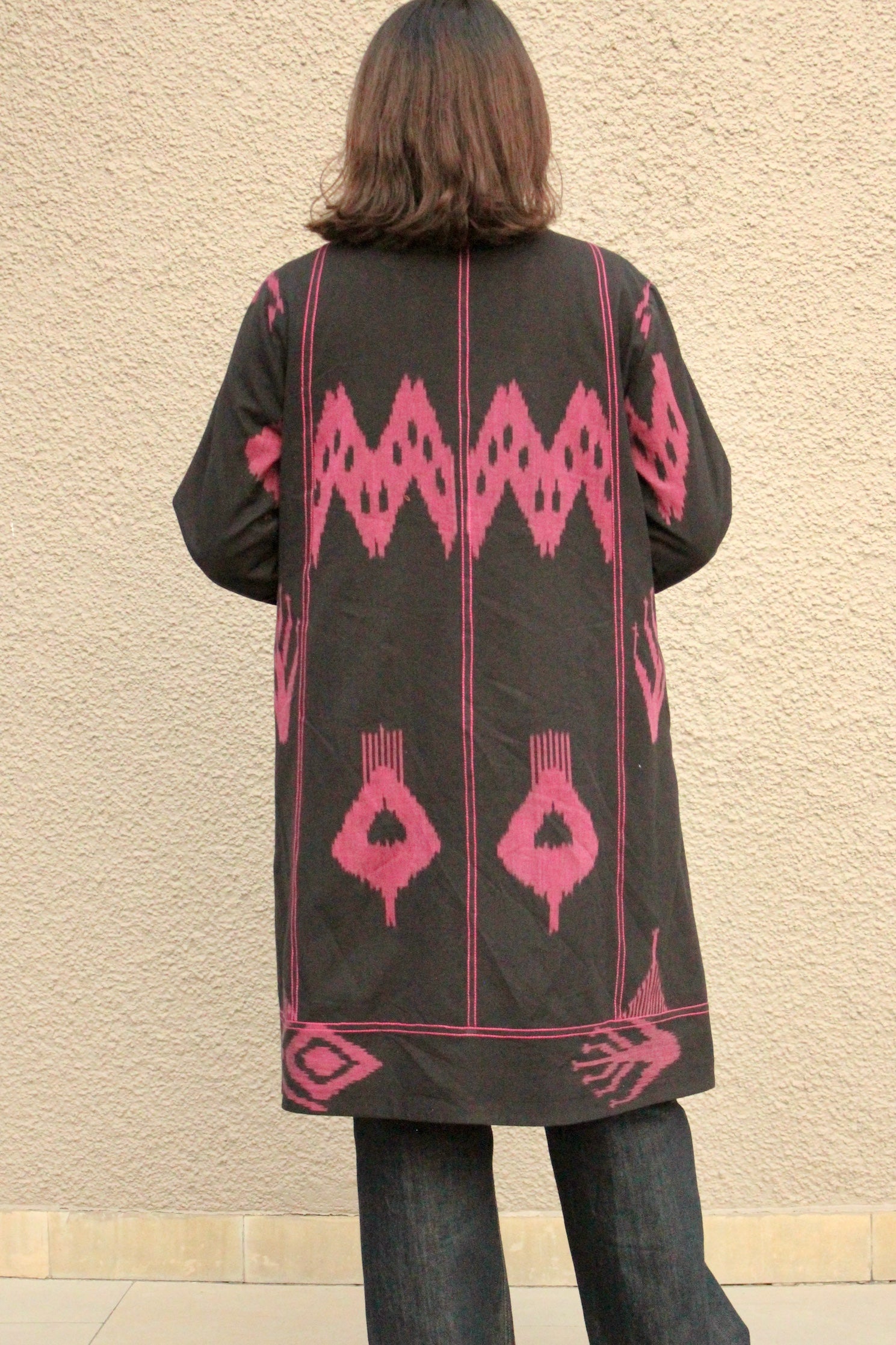 Black and Fuchsia Pink