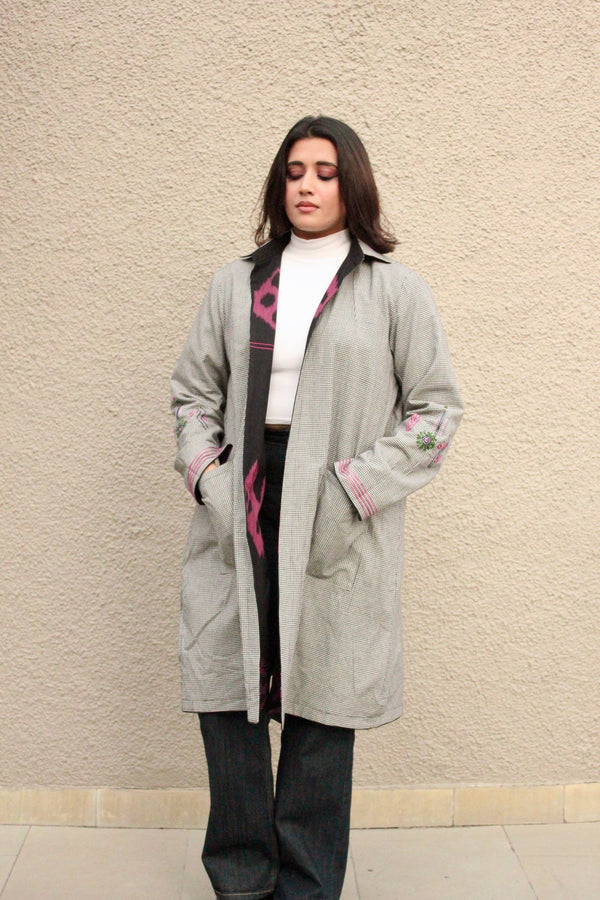 Black and Fuchsia Pink