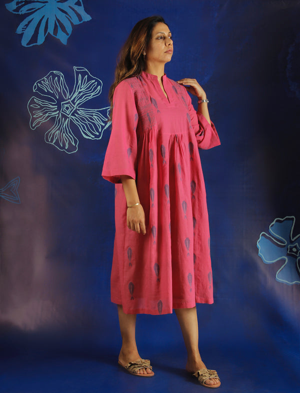 Salmon Long Dress
