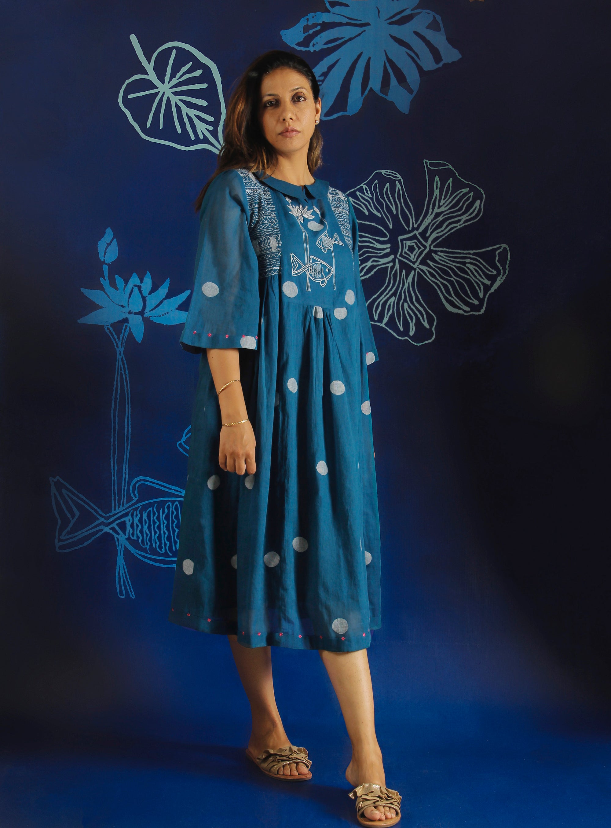 Neel Long Dress