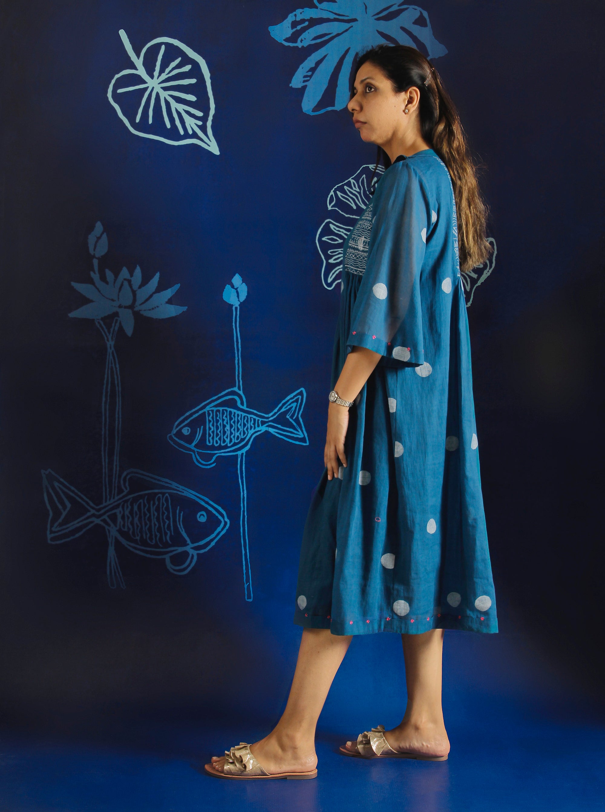 Neel Long Dress