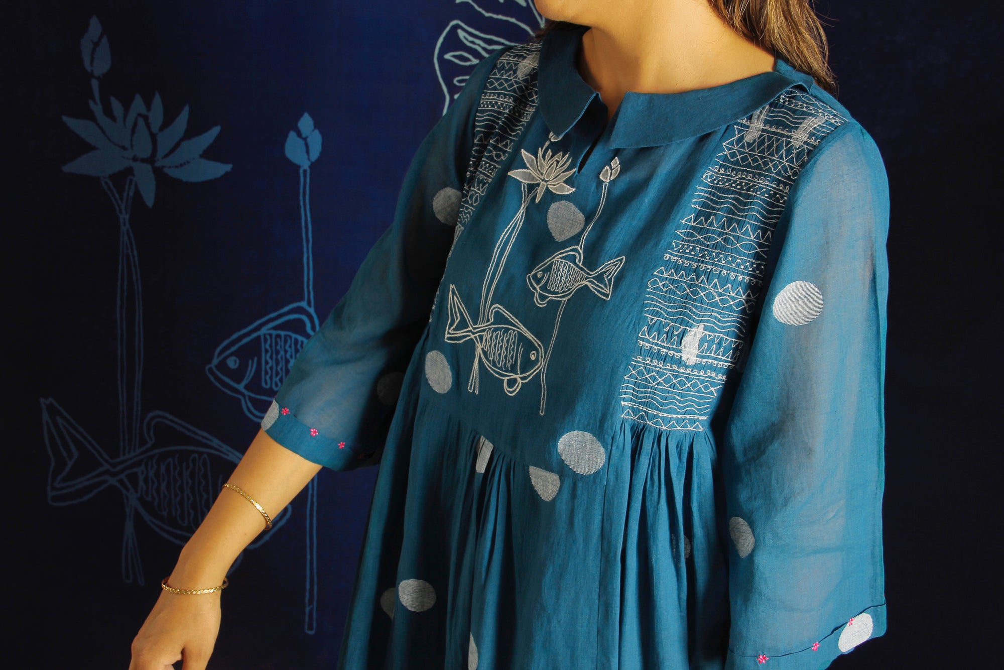 Neel Long Dress