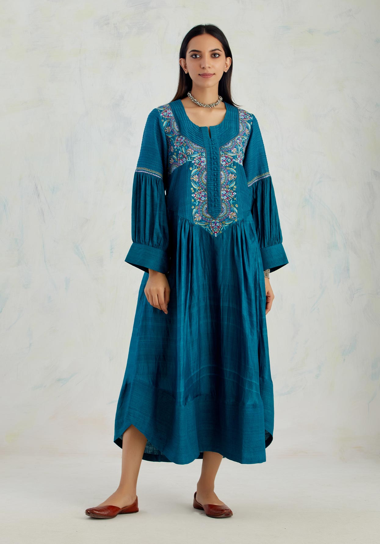 Sozni Blue Dress