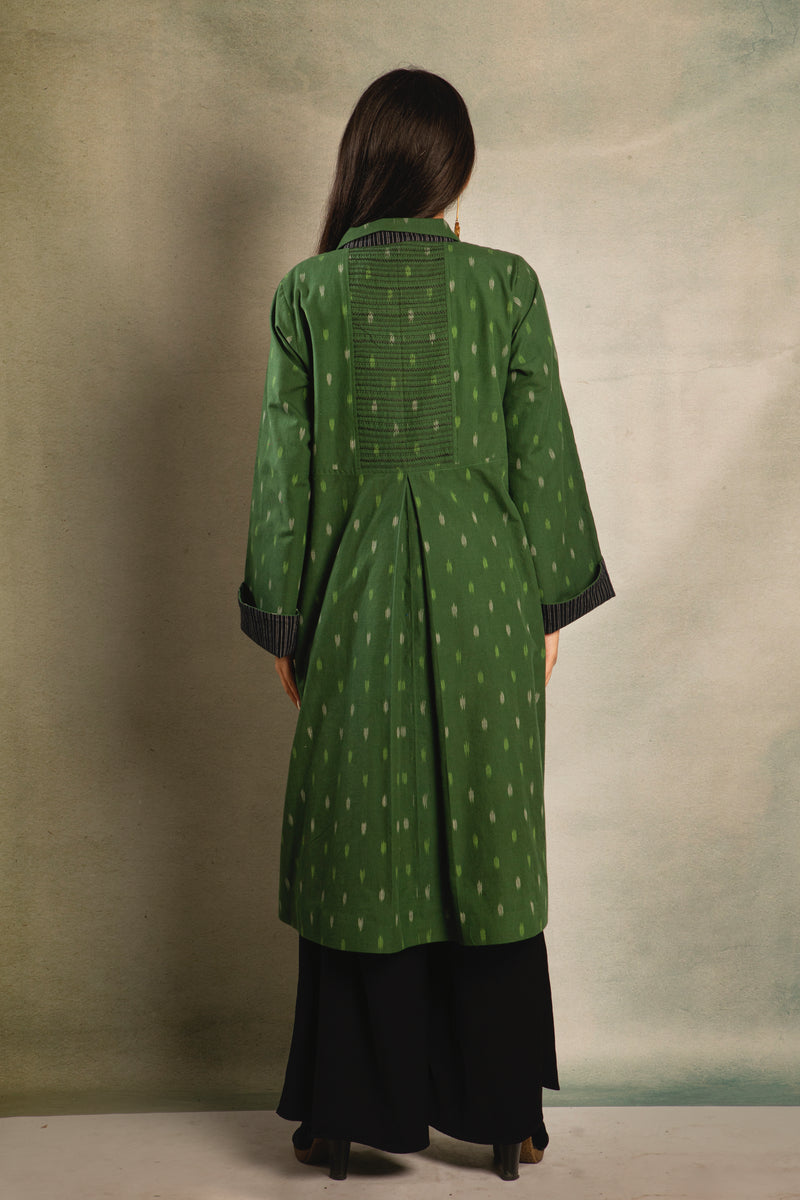 Green Double Breasted Jacket