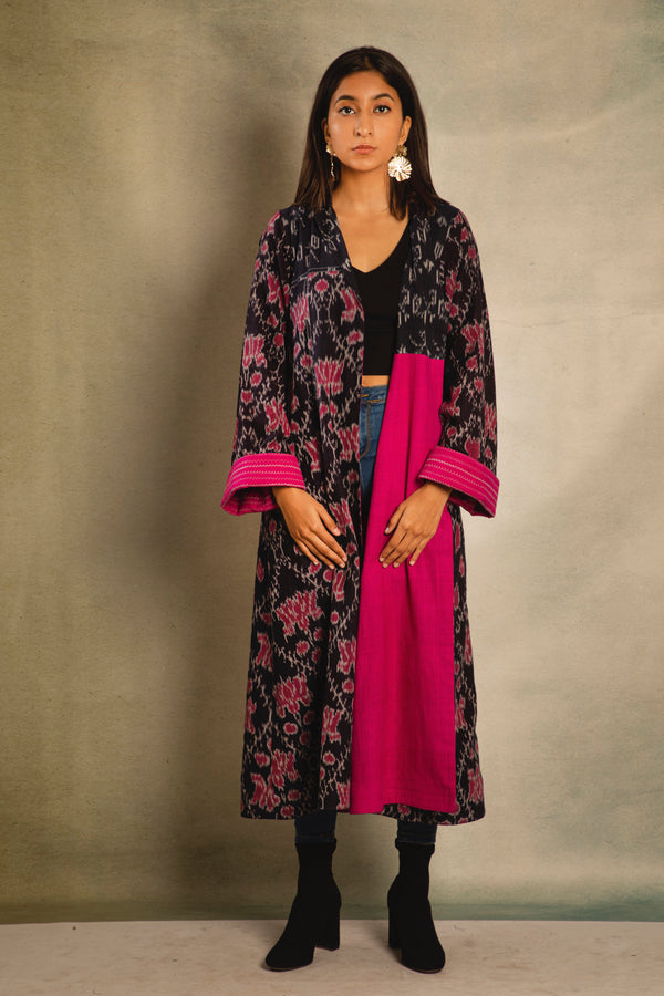 Dark Blue and Magenta Jacket