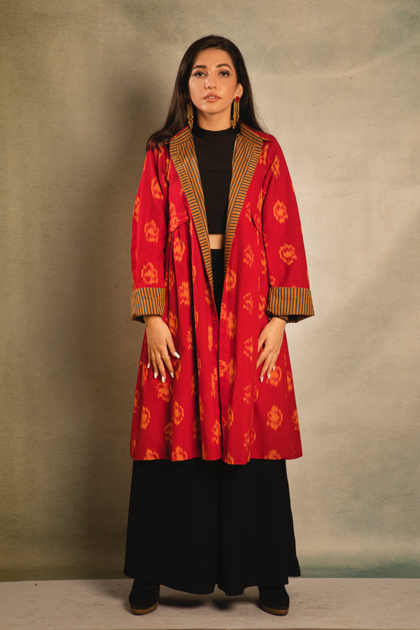 Red and Mustard Jacket