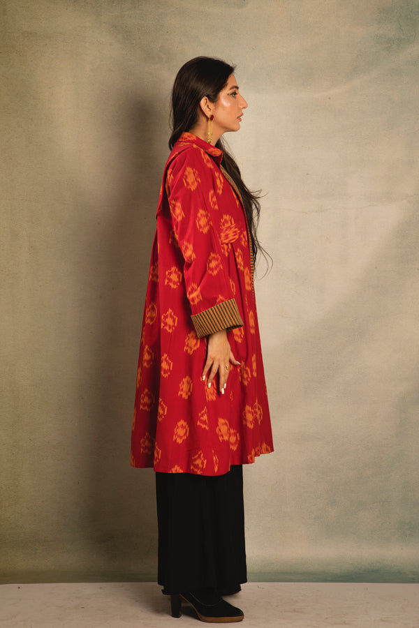 Red and Mustard Jacket